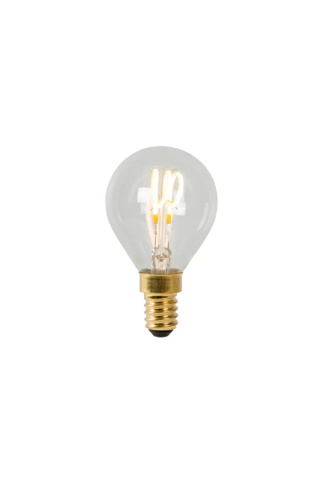 Lucide P45 - u017diarovka s vlu00e1knom - u00d8 4,5 cm - LED tlmenu00e1. - E14 - 1x3W 2700K - priehu013eadnu00e1