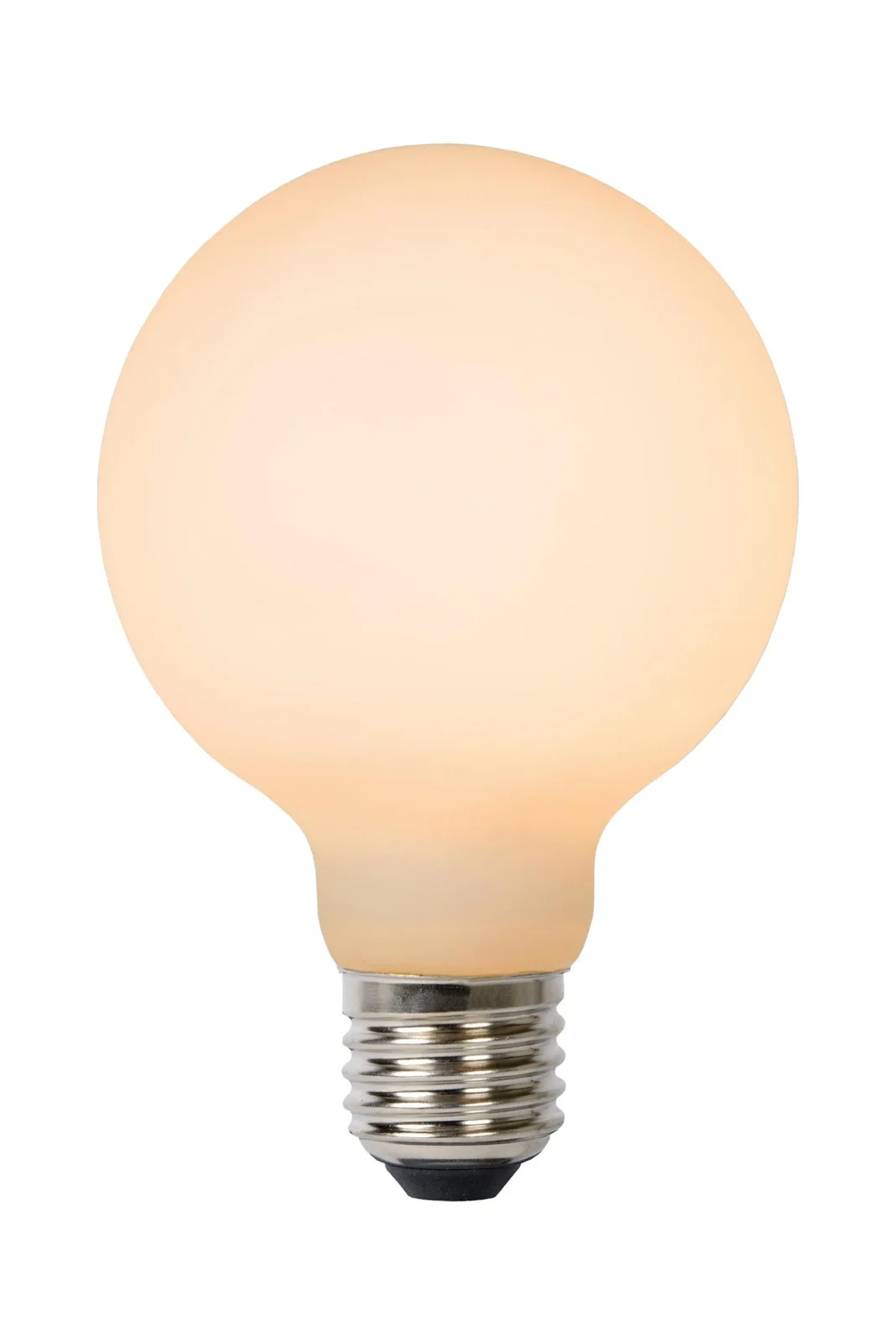 Lucide G125 - u017diarovka s vlu00e1knom - u00d8 12,5 cm - LED 3 StepDim - E27 - 1x8W 2700K - Opal