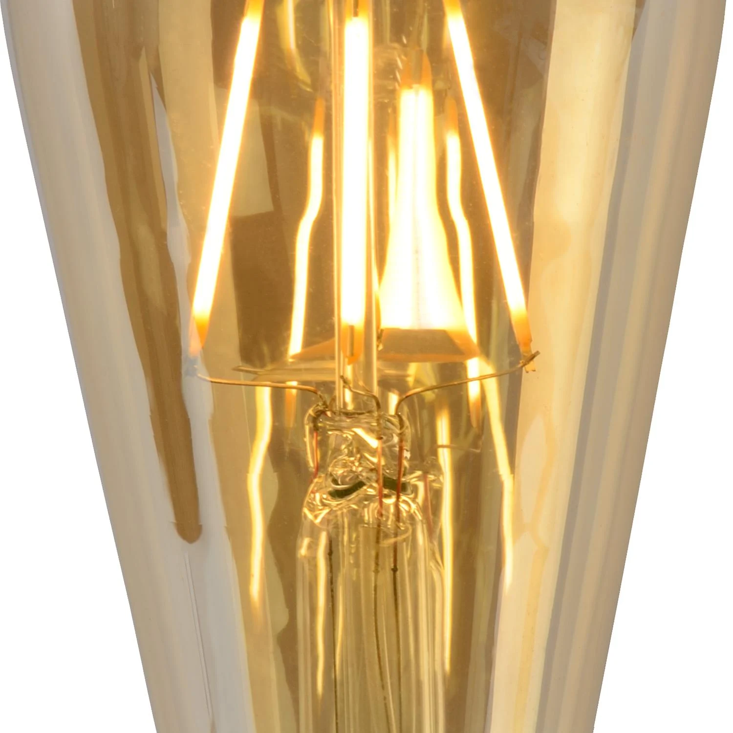Lucide ST64 - u017diarovka s vlu00e1knom - u00d8 6,4 cm - LED tlmenu00e1. - E27 - 1x5W 2700K - jantu00e1rovu00e1