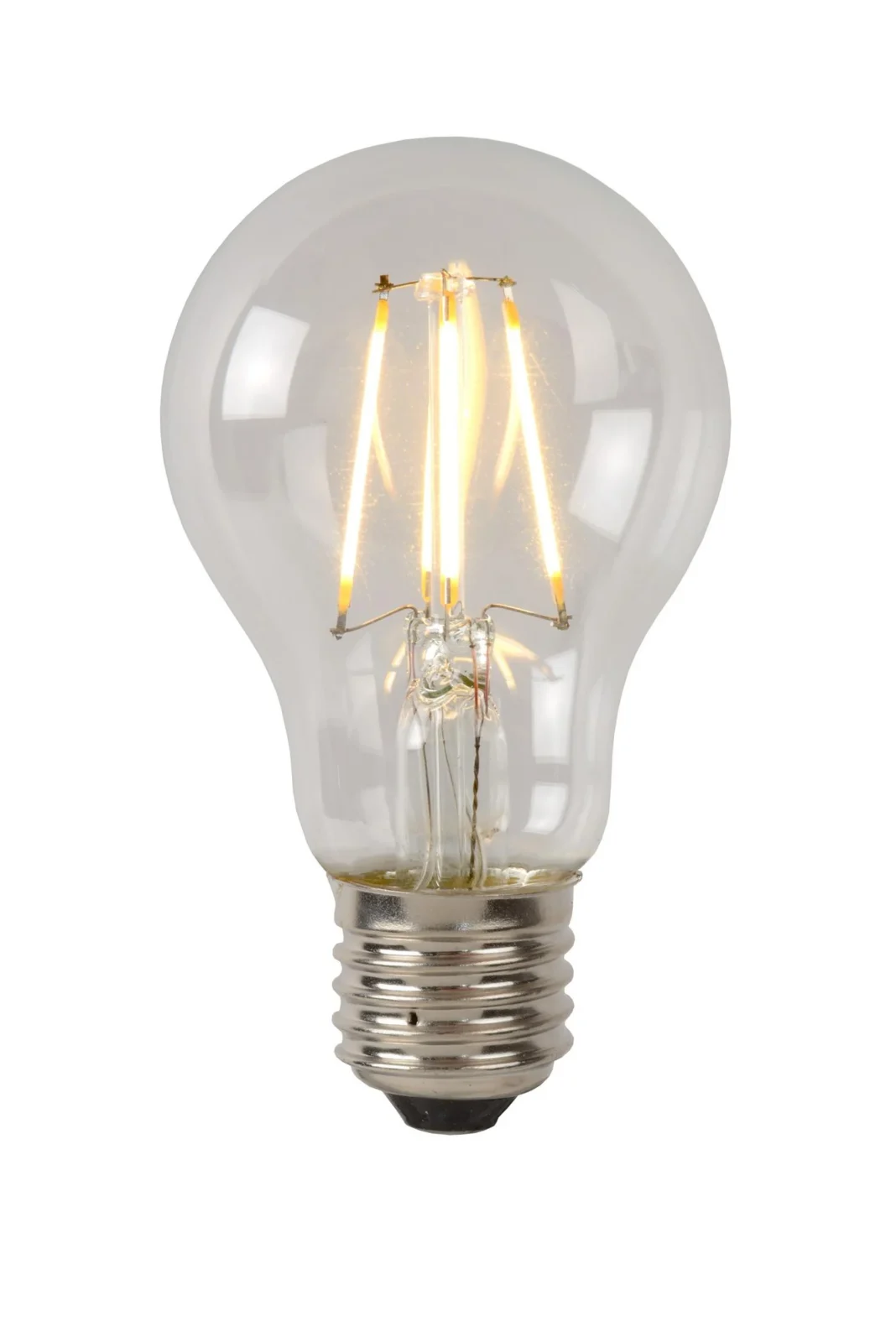Lucide A60 trieda B - u017diarovka s vlu00e1knom - u00d8 6,4 cm - LED stmenu00e1. - E27 - 1x7W 2700K - priehu013eadnu00e1 u017eiarovka
