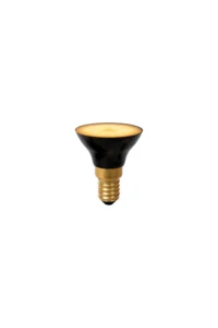 Lucide G45 - LED u017eiarovka - u00d8 4,3 cm - LED 3 StepDim - E14 - 1x5W 2700K - u010dierna