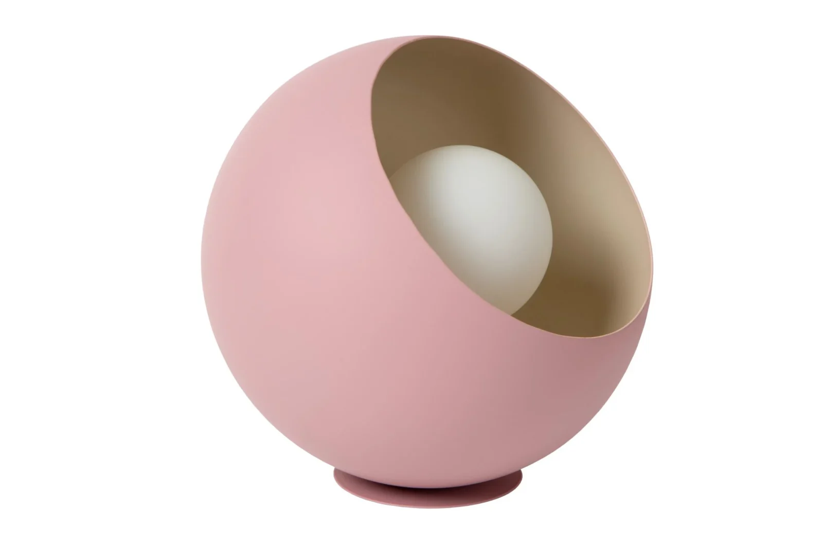 Lucide DOREDOS - Stolnu00e1 lampa - u00d8 20 cm - 1xE27 - Ruu017eovu00e1