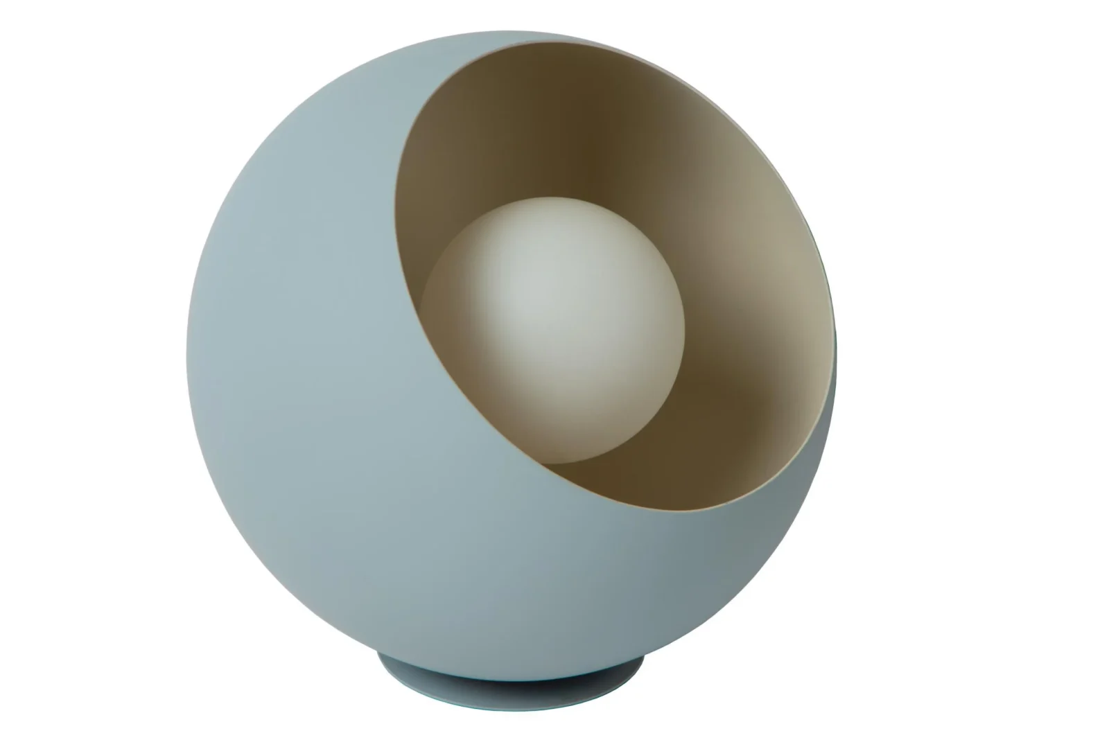 Lucide DOREDOS - Stolnu00e1 lampa - u00d8 20 cm - 1xE27 - Pastelovu00e1 modru00e1