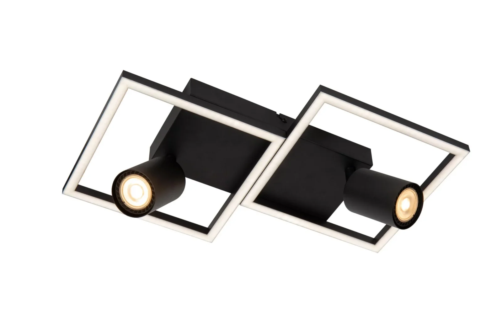 Lucide ARIANNE - Zapustenu00e9 stropnu00e9 svetlo - LED - 2xGU10- CCT - u010dierne