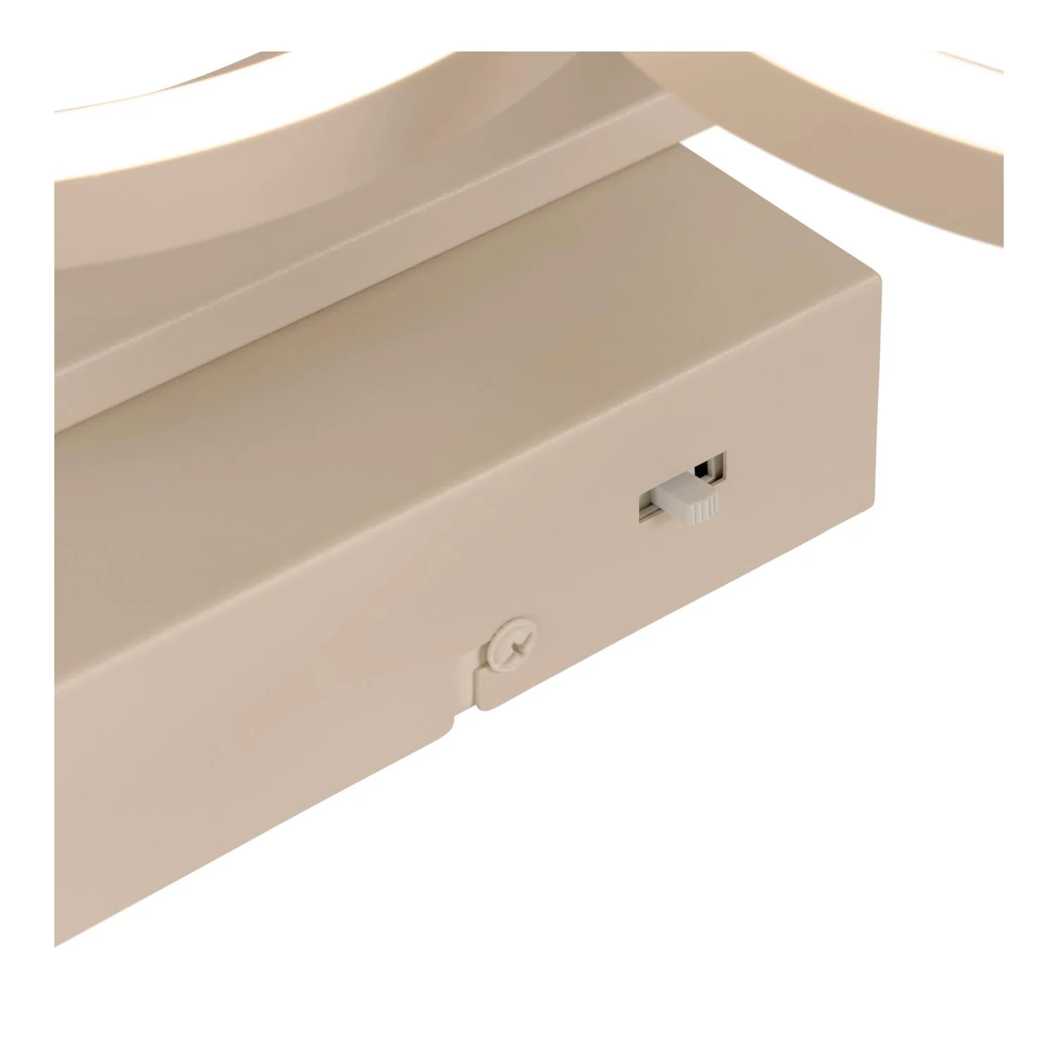 Lucide NICOLA - Zapustenu00e9 stropnu00e9 svetlo - LED - CCT - 1x37W 2700K/4000K - Taupe | Essential
