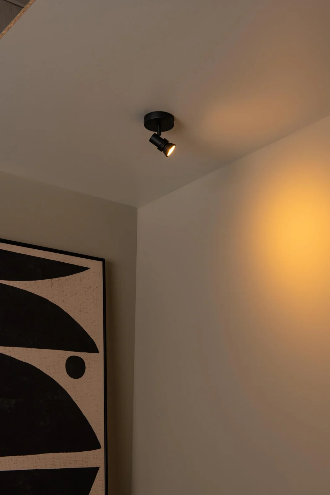 Lucide KIANTI - Stropnu00e9 reflektory - u00d8 10 cm - 1xGU10 - u010dierne