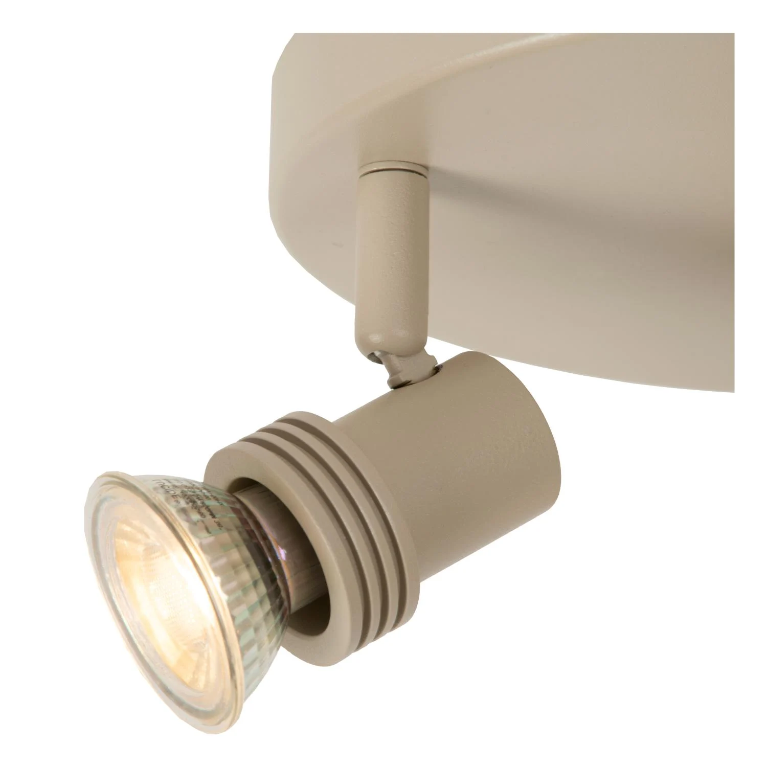 Lucide KIANTI - Stropnu00e9 reflektory - u00d8 21 cm - 3xGU10 - Taupe