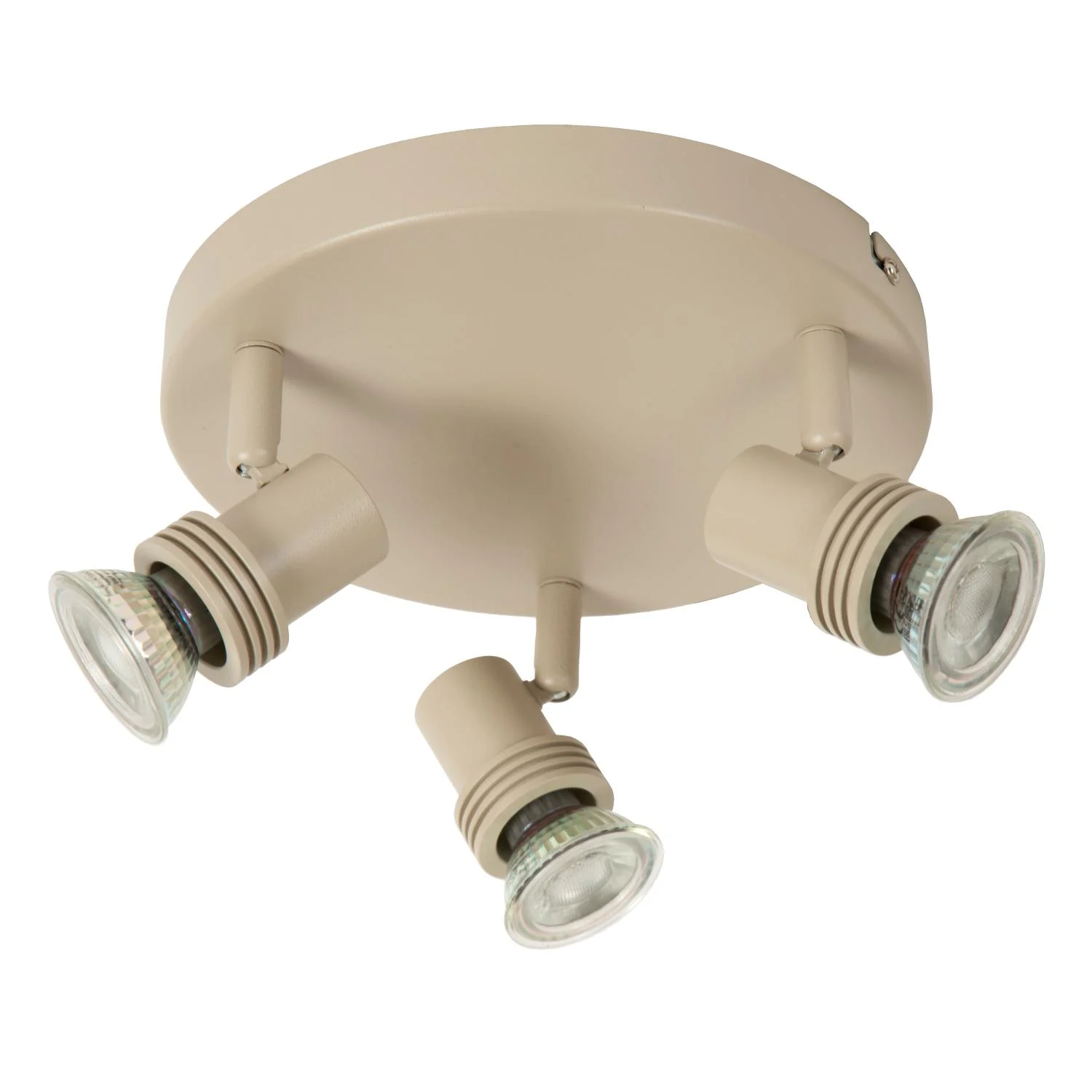 Lucide KIANTI - Stropnu00e9 reflektory - u00d8 21 cm - 3xGU10 - Taupe
