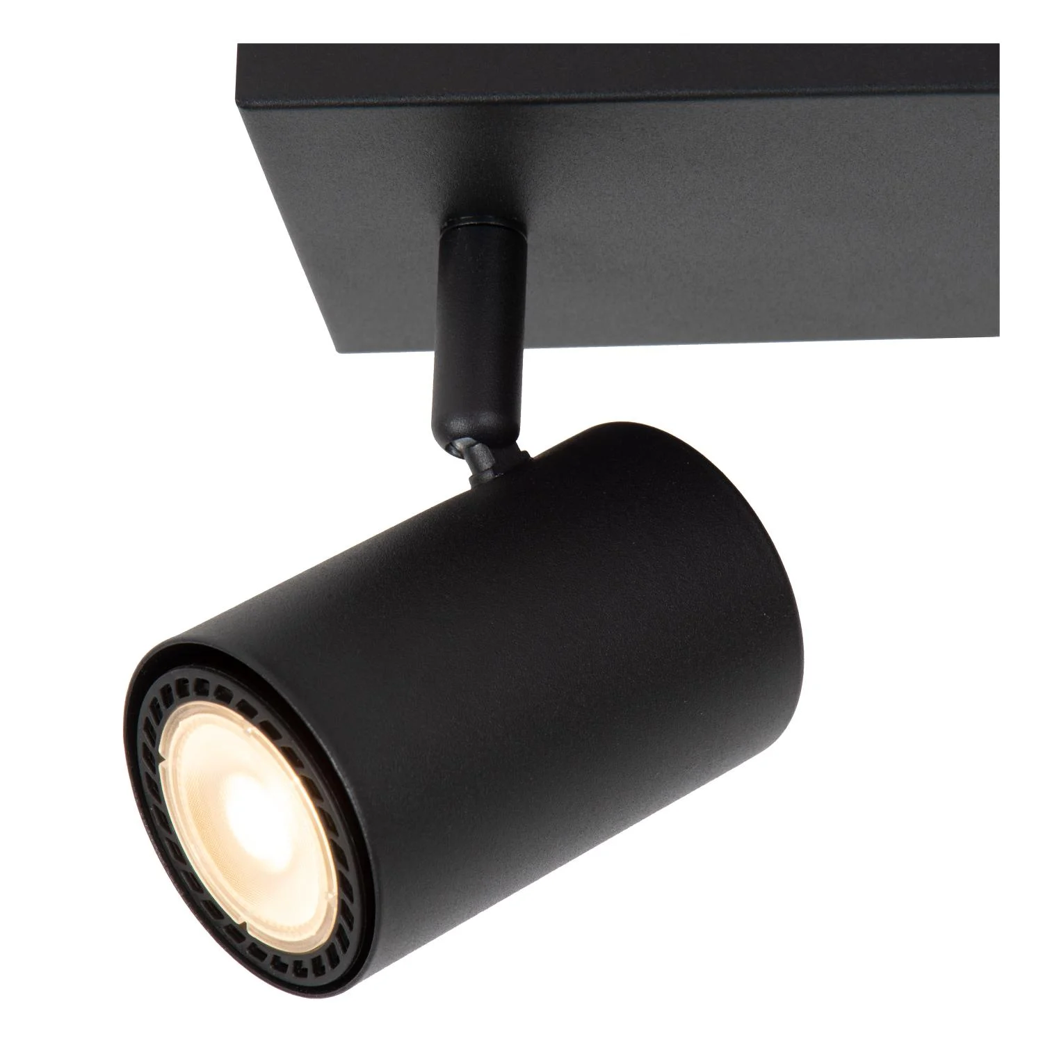 Lucide AMIGO - Stropnu00e9 reflektory - 2xGU10 - u010cierne