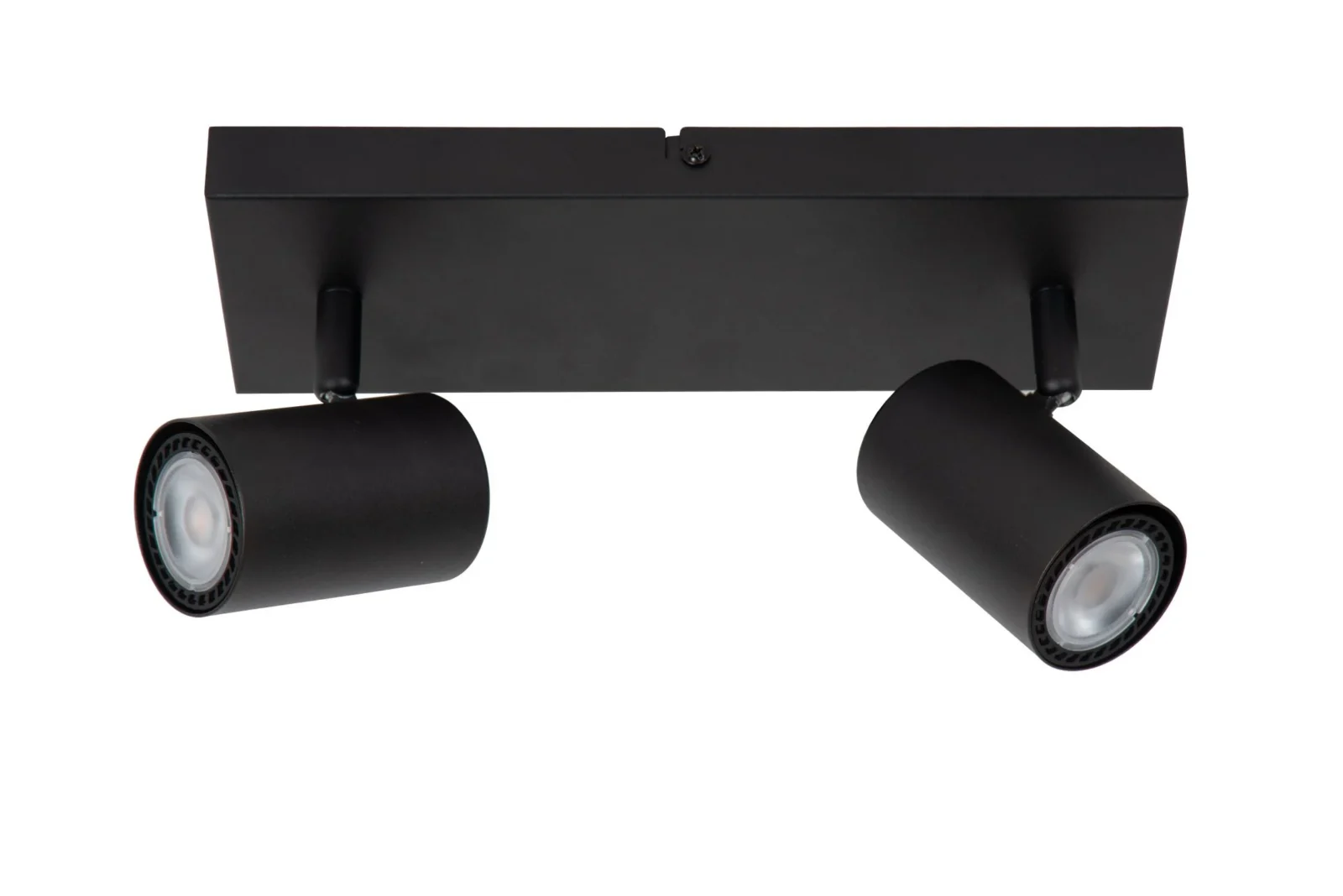 Lucide AMIGO - Stropnu00e9 reflektory - 2xGU10 - u010cierne