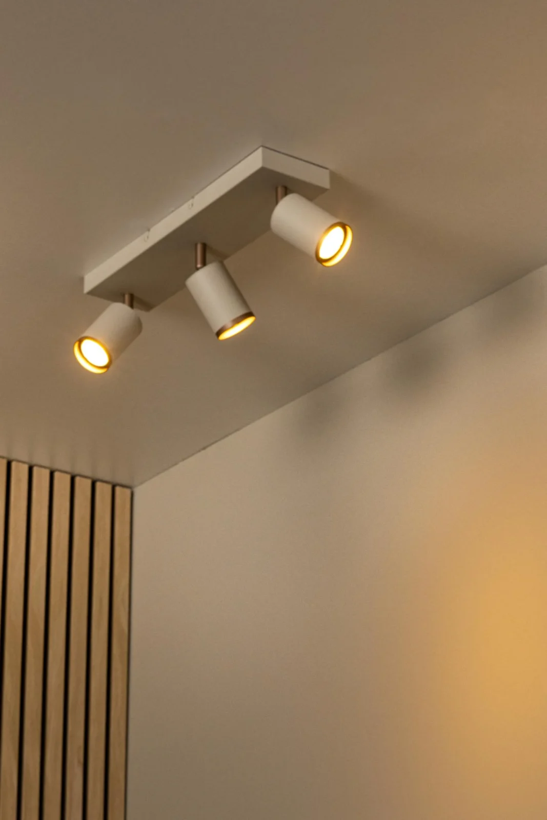 Lucide REGINA - Stropnu00e9 reflektory - 3xGU10 - Taupe | Essential