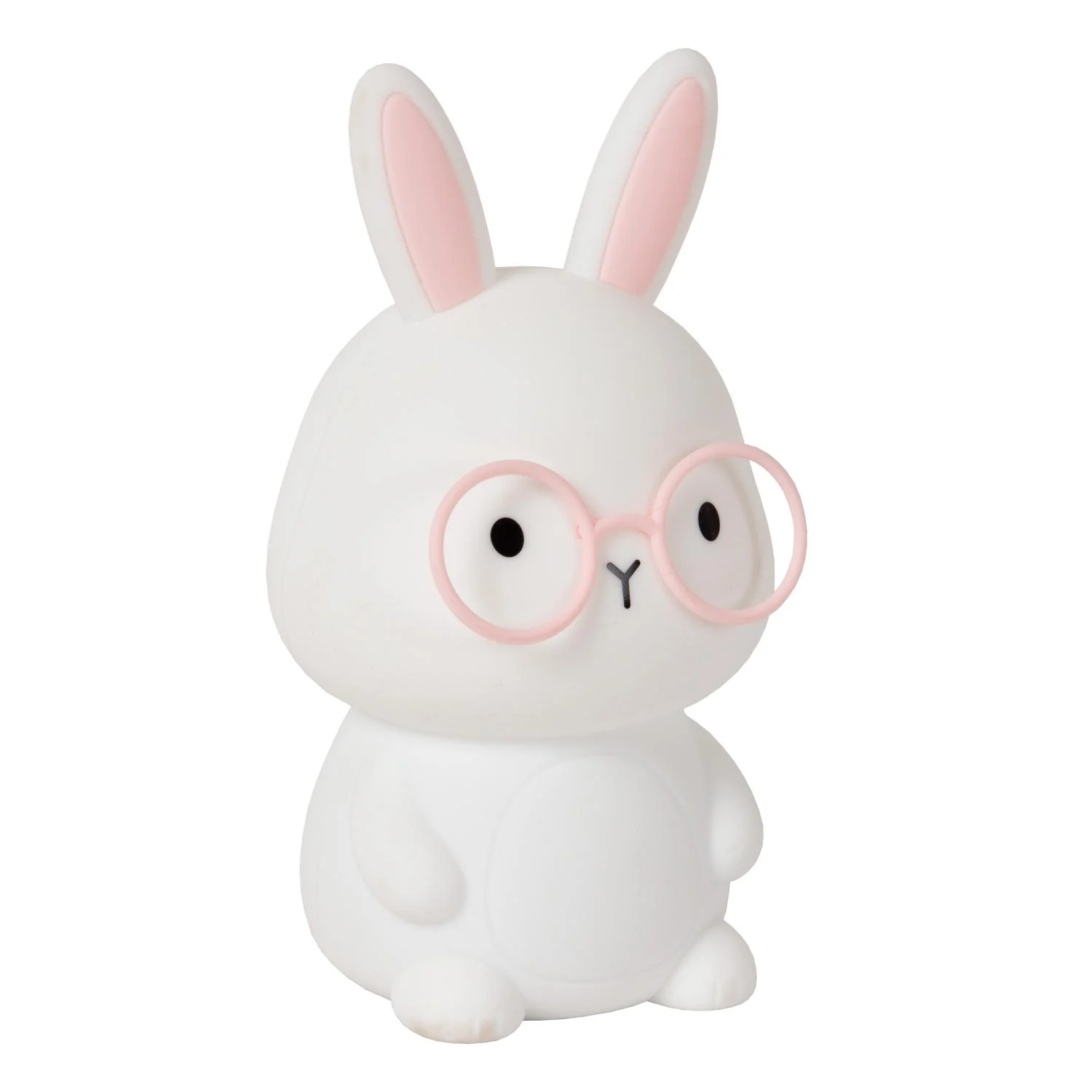 Lucide PINCHA RABBIT - Nabu00edjateu013enu00e9 nou010dnu00e9 svetlo pre deti - Batu00e9ria - LED 3 StepDim - Rgb - Biela | Essential