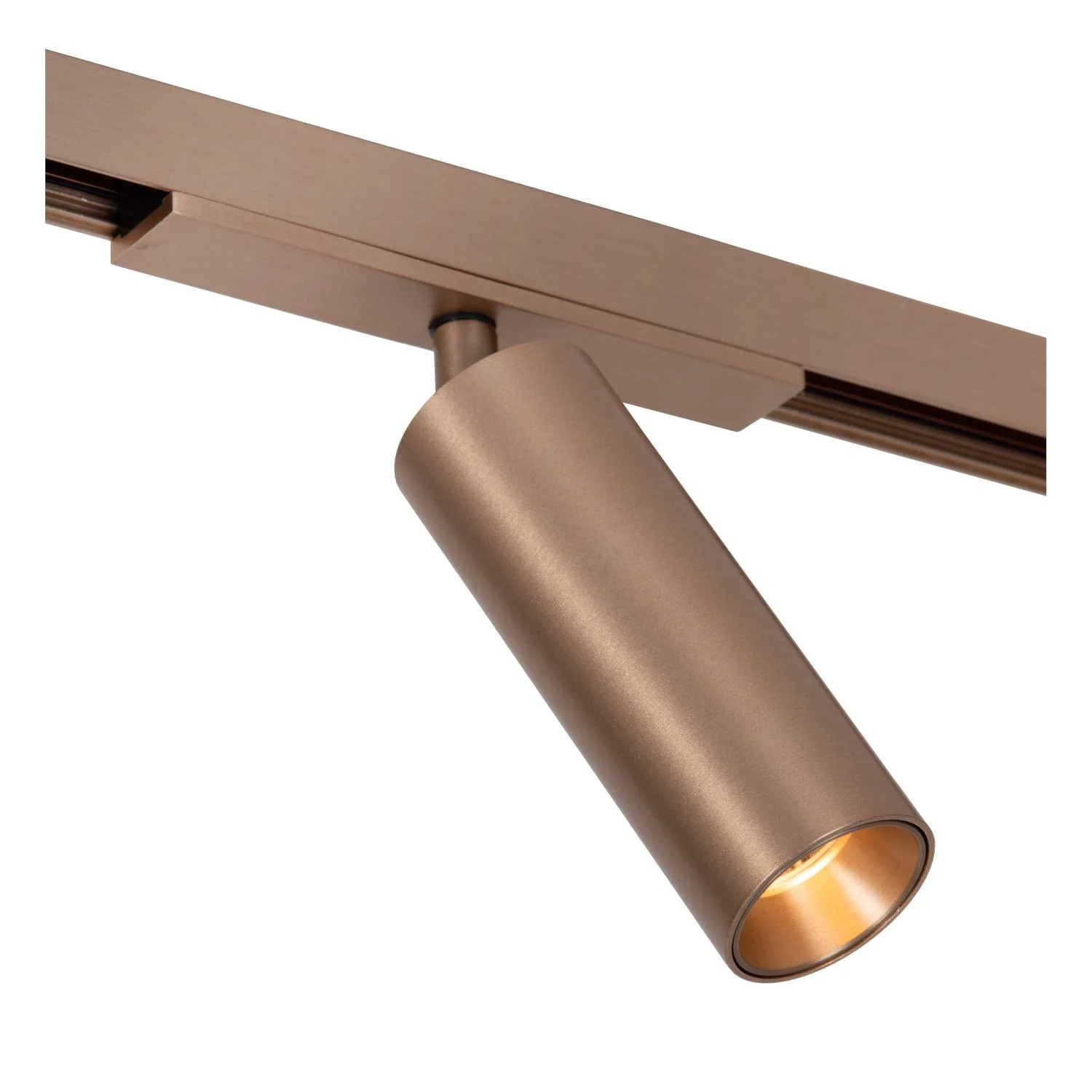Lucide Premium LINIAL BIX - jednookruhovu00fd osvetu013eovacu00ed systu00e9m / inteligentnu00e9 u017eelezniu010dnu00e9 osvetlenie - Smart - 48V kou013eaj - 1xLED - Champagne