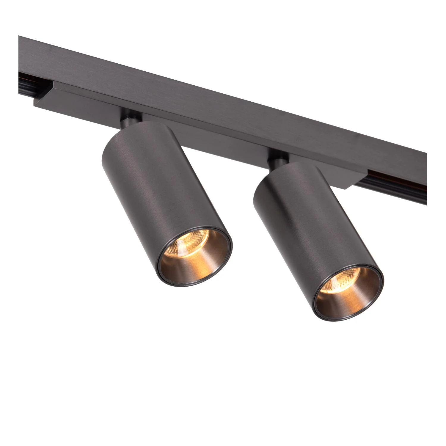 Lucide Premium LINIAL MOXX - 1-okruhovu00fd osvetu013eovacu00ed systu00e9m / Smart Rail Lighting - Smart - 48V kou013eajnice - 2xLED - Satin Gun Metal