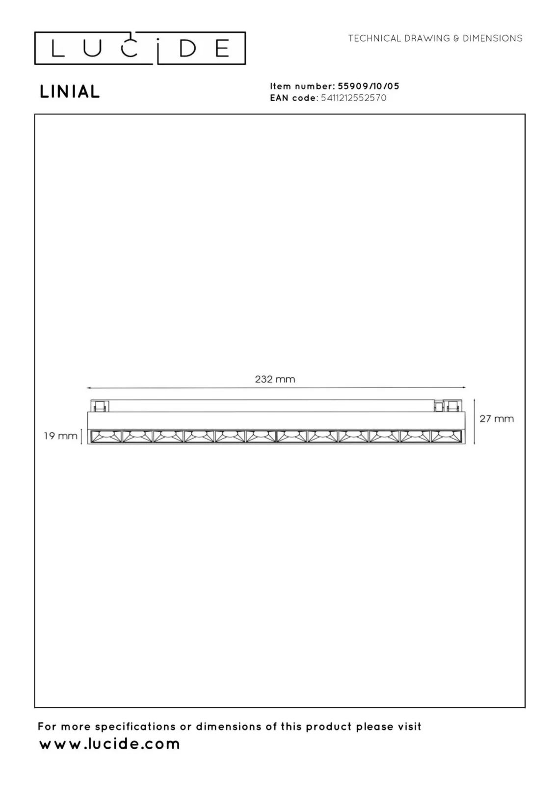 Lucide Premium LINIAL XENIA - 1-okruhovu00fd osvetu013eovacu00ed systu00e9m / Smart Rail Lighting - Smart - 48V kou013eaj - LED - u0161ampansku00e9
