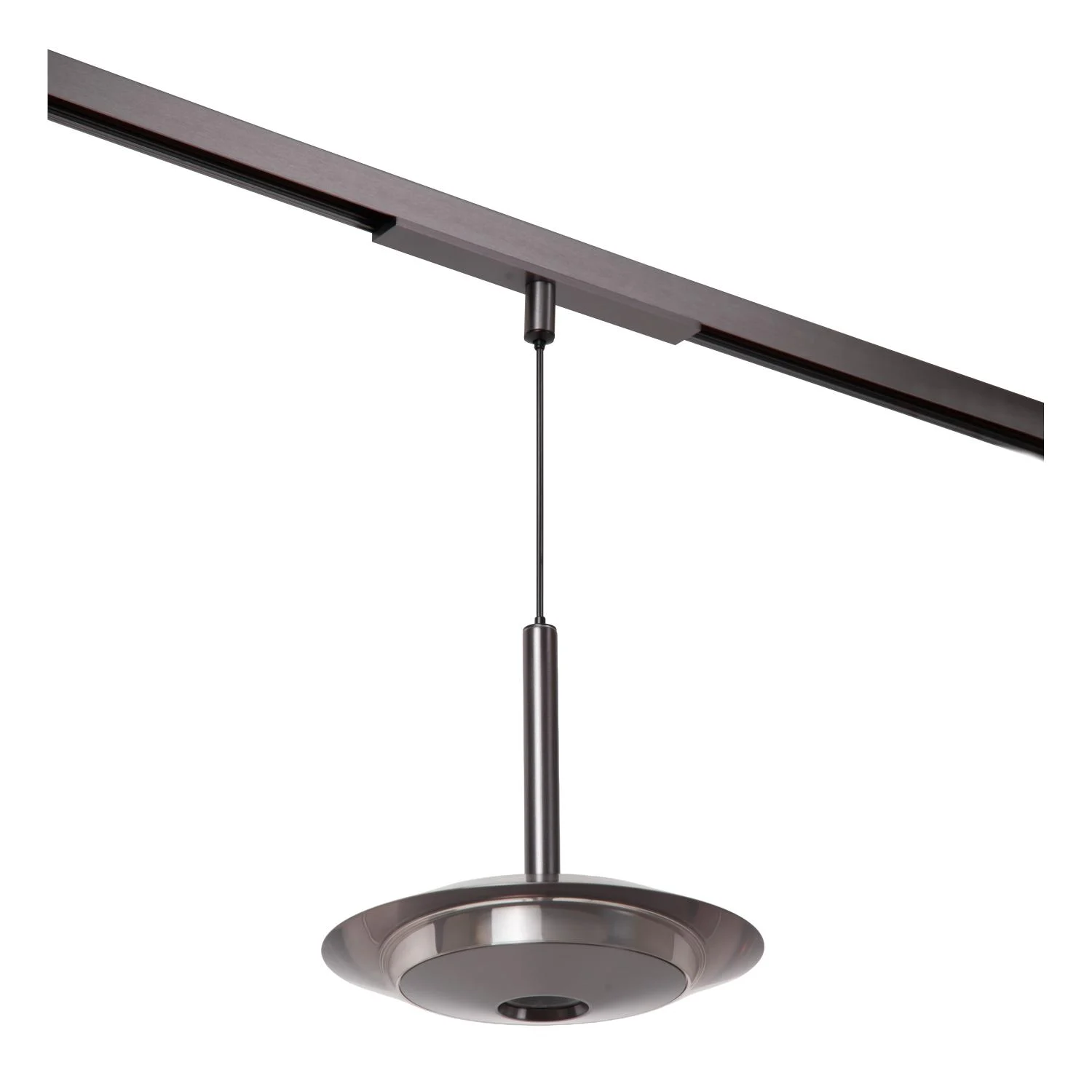 Lucide Premium LINIAL DISC pendant - 1-okruhovu00fd osvetu013eovacu00ed systu00e9m / Smart Rail Lighting - Smart - 48V Track - 1xLED -Satin Gun Metal