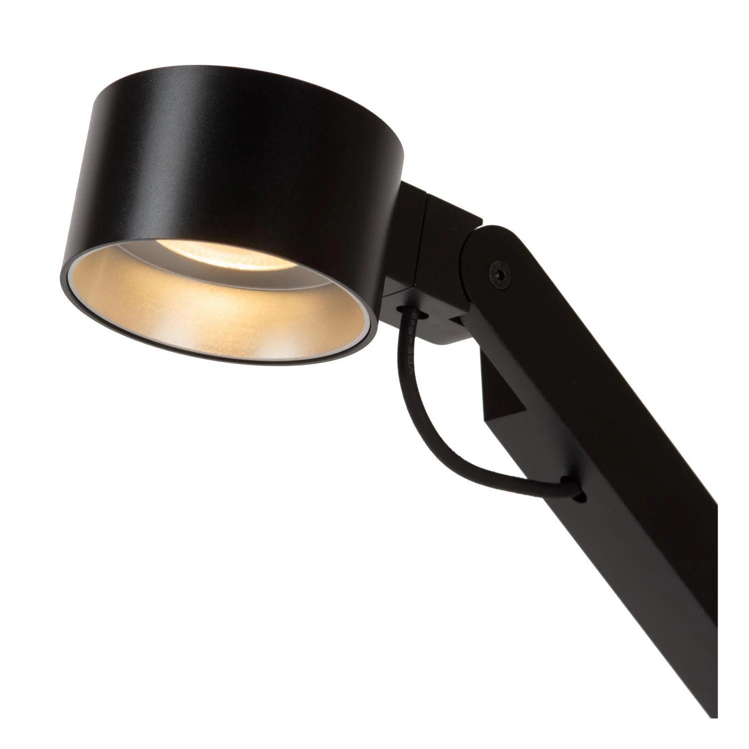 Lucide OGDEN - Stolnu00e1 lampa - LED 3 StepDim - 1x7W 3000K - u010dierna | Pru00e9miovu00e9