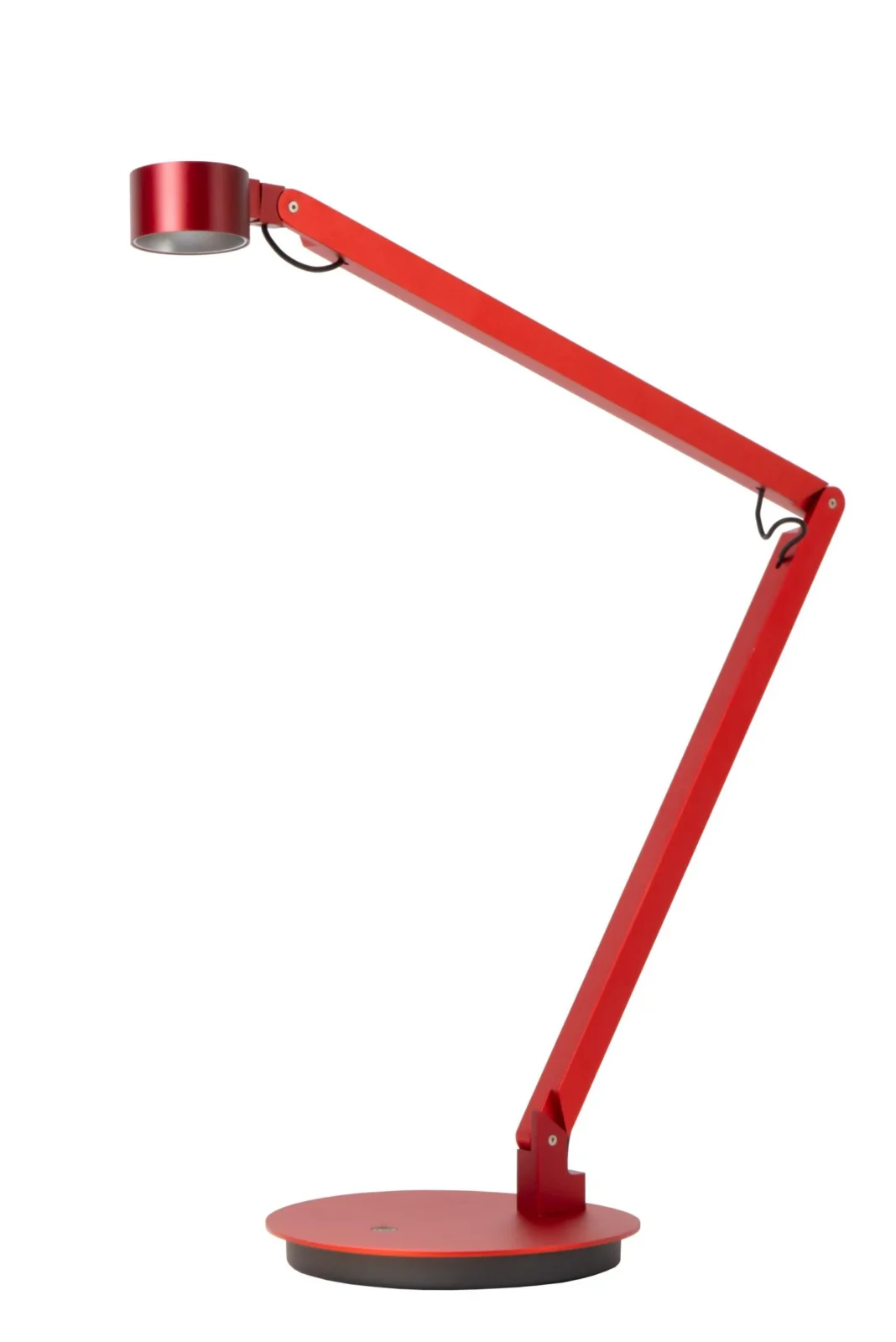 Lucide OGDEN - Stolnu00e1 lampa - LED 3 StepDim - 1x7W 3000K - u010dervenu00e1 | Pru00e9miovu00e9