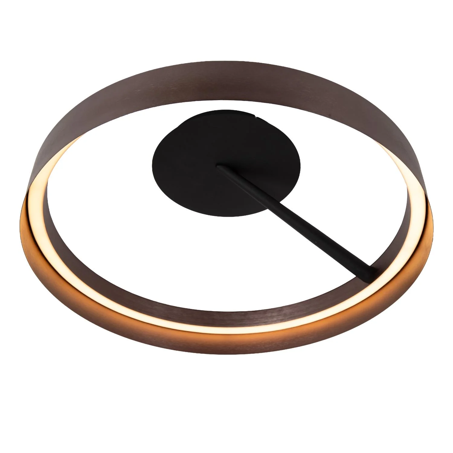 Lucide LEONARD - Zapustenu00e9 stropnu00e9 svetlo - u00d8 54,5 cm- LED 3 StepDim - CCT - 1x35W 2200K/3000K - Ku00e1va - Vibes