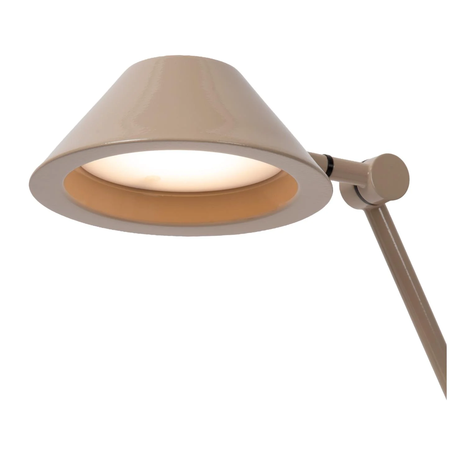 Lucide TERRY - Stolnu00e1 lampa - LED - 1x8W 3000K - Taupe - Vibes