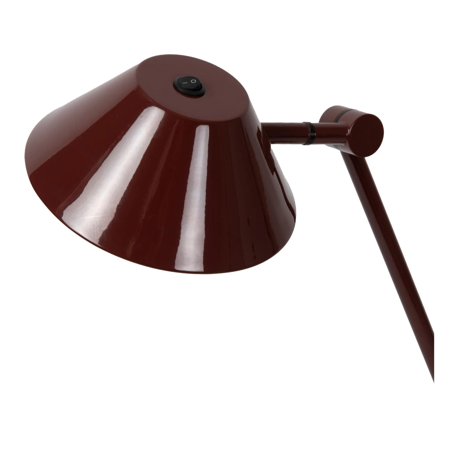 Lucide TERRY - Stolnu00e1 lampa - LED - 1x8W 3000K - bordovu00e1 - Vibes