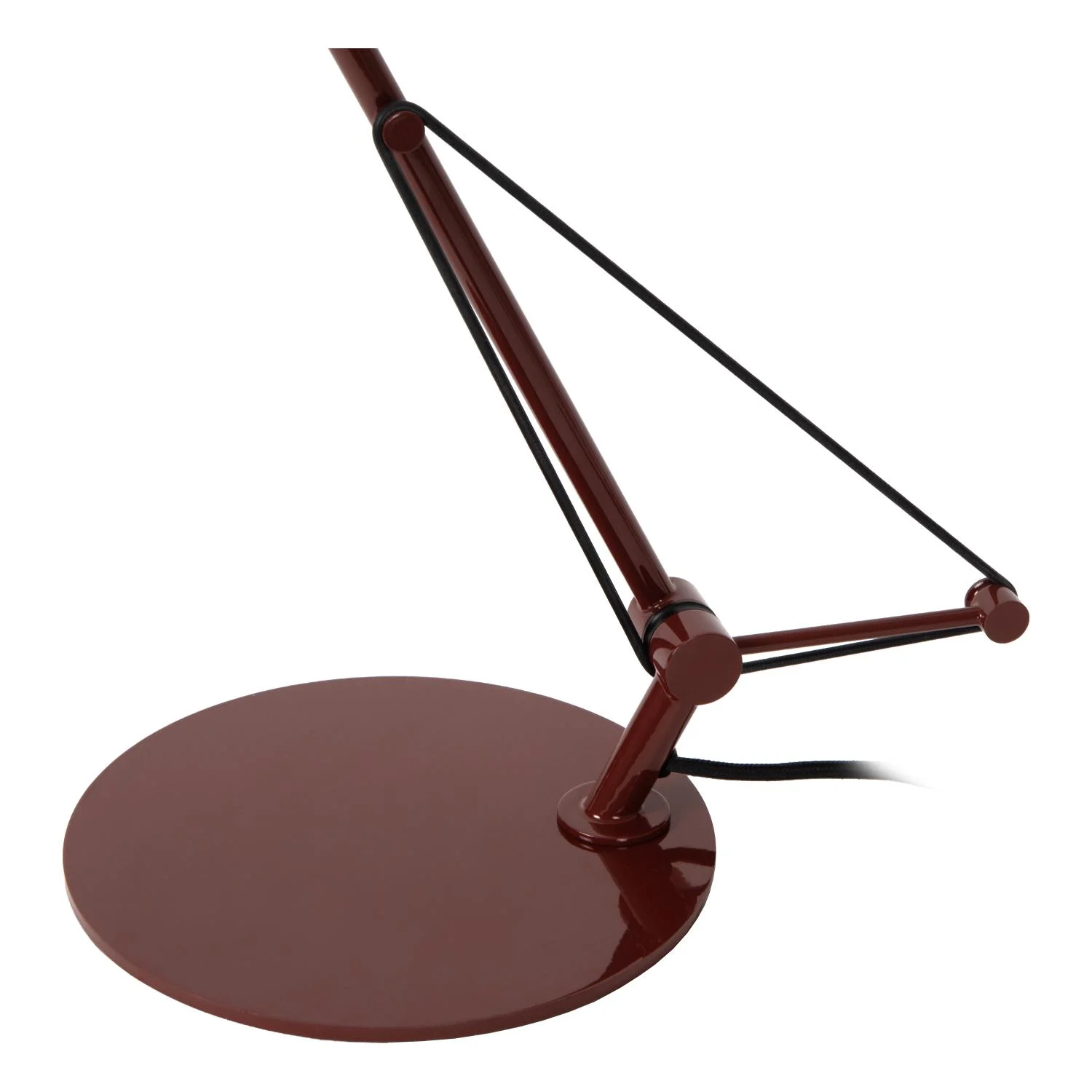 Lucide TERRY - Stolnu00e1 lampa - LED - 1x8W 3000K - bordovu00e1 - Vibes