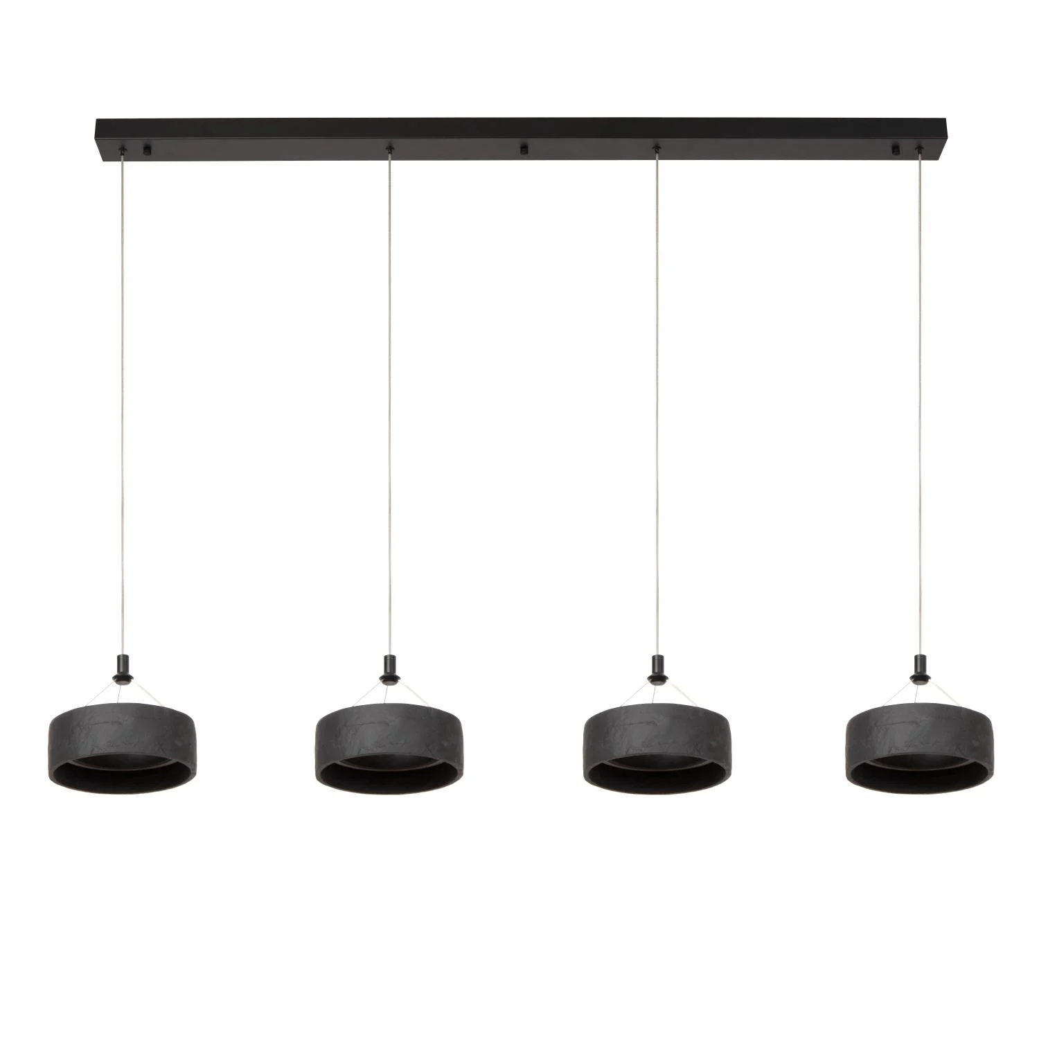 Lucide ADELANTE - Zu00e1vesnu00e9 svetlo - u00d8 60 cm - LED Dim. - CCT - 1x36W 2200K/3300K - u010dierna - Premium