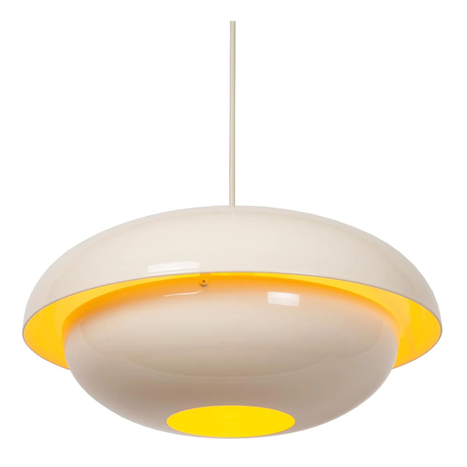 Lucide YOUNES - Zu00e1vesnu00e9 svetlo - u00d8 40 cm - 1xE27 - Kru00e9movu00e1 | Essential