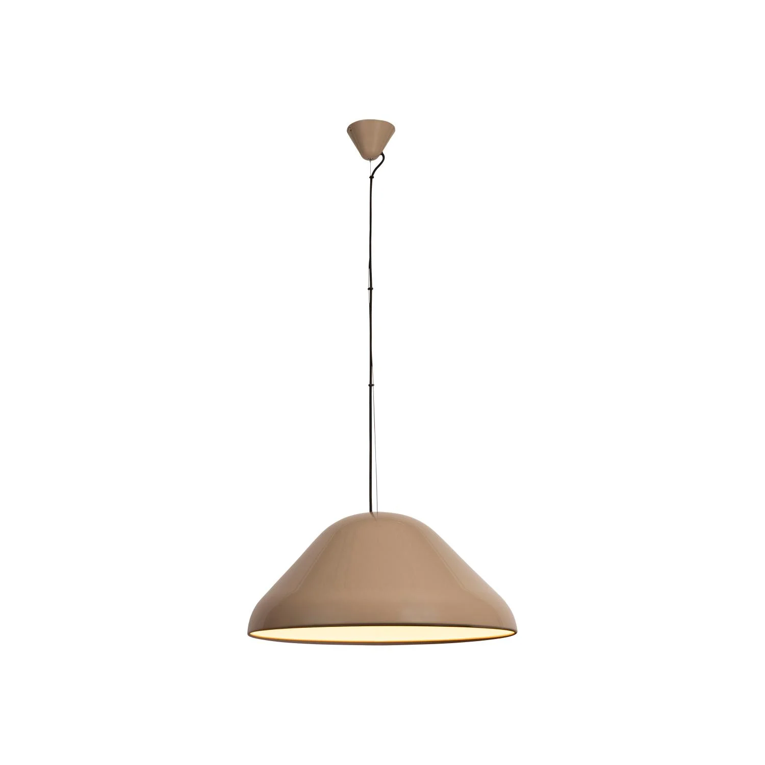 Lucide ANDRES - Zu00e1vesnu00e9 svetlo - u00d8 56 cm - 1xE27 - Taupe | Nu00e1lada