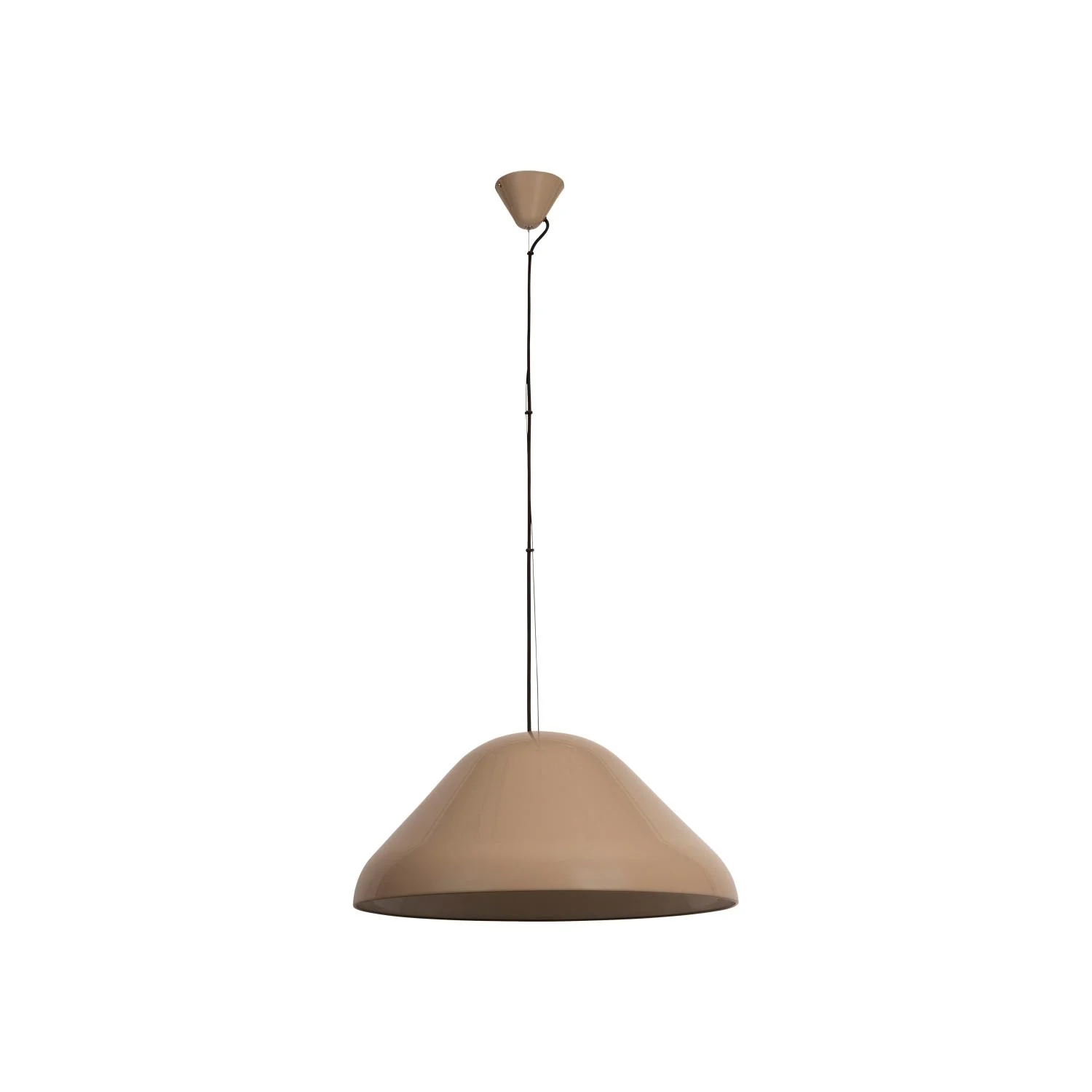 Lucide ANDRES - Zu00e1vesnu00e9 svetlo - u00d8 56 cm - 1xE27 - Taupe | Nu00e1lada