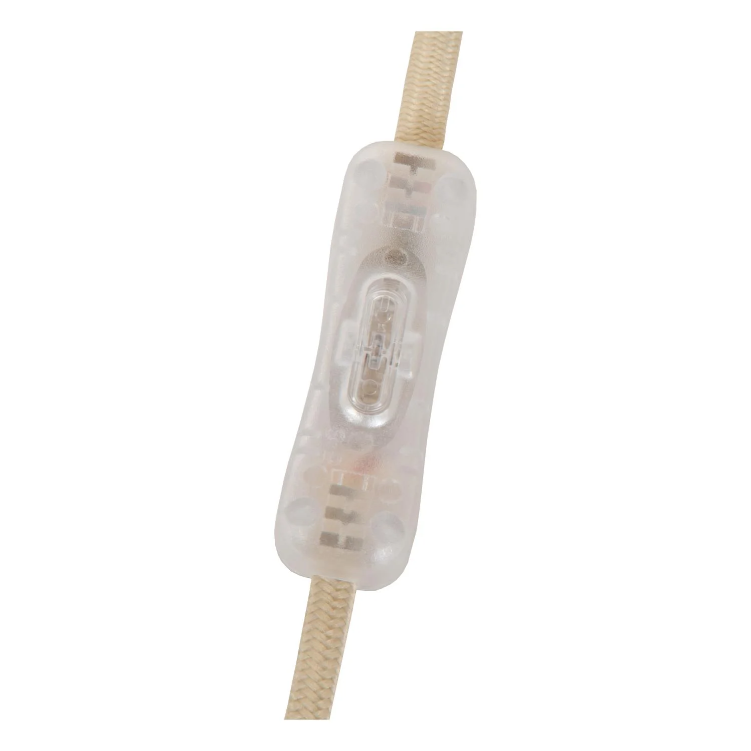 Lucide BARONE - Stolnu00e1 lampa - u00d8 23 cm - 1xE27 - Kru00e9movu00e1 | Nu00e1lada