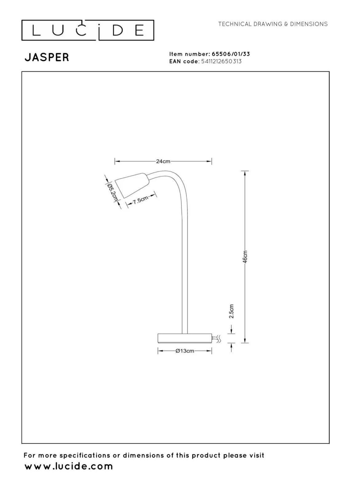 Lucide JASPER - Stolnu00e1 lampa - 1xGU10 - Zelenu00e1 | Essential