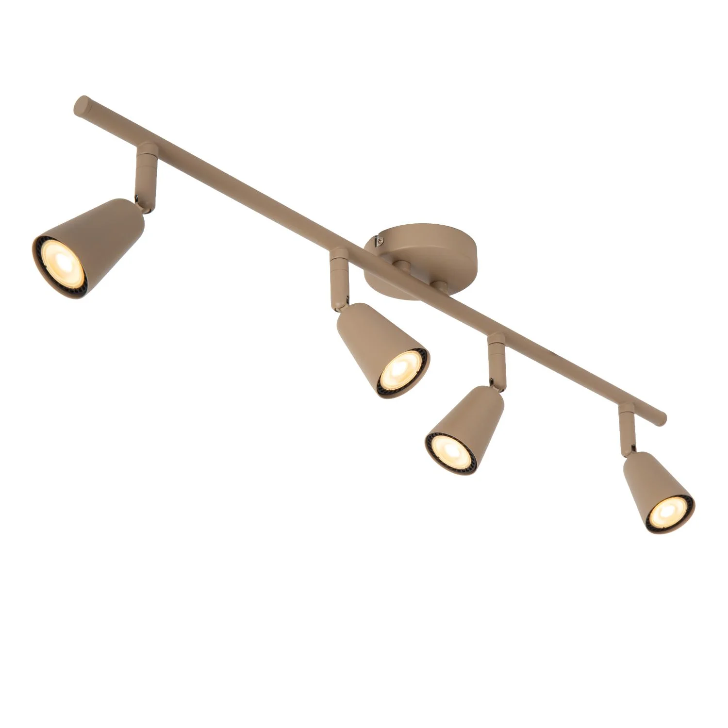Lucide TIANA - Stropnu00e9 reflektory - 4xGU10 - Taupe | Essential