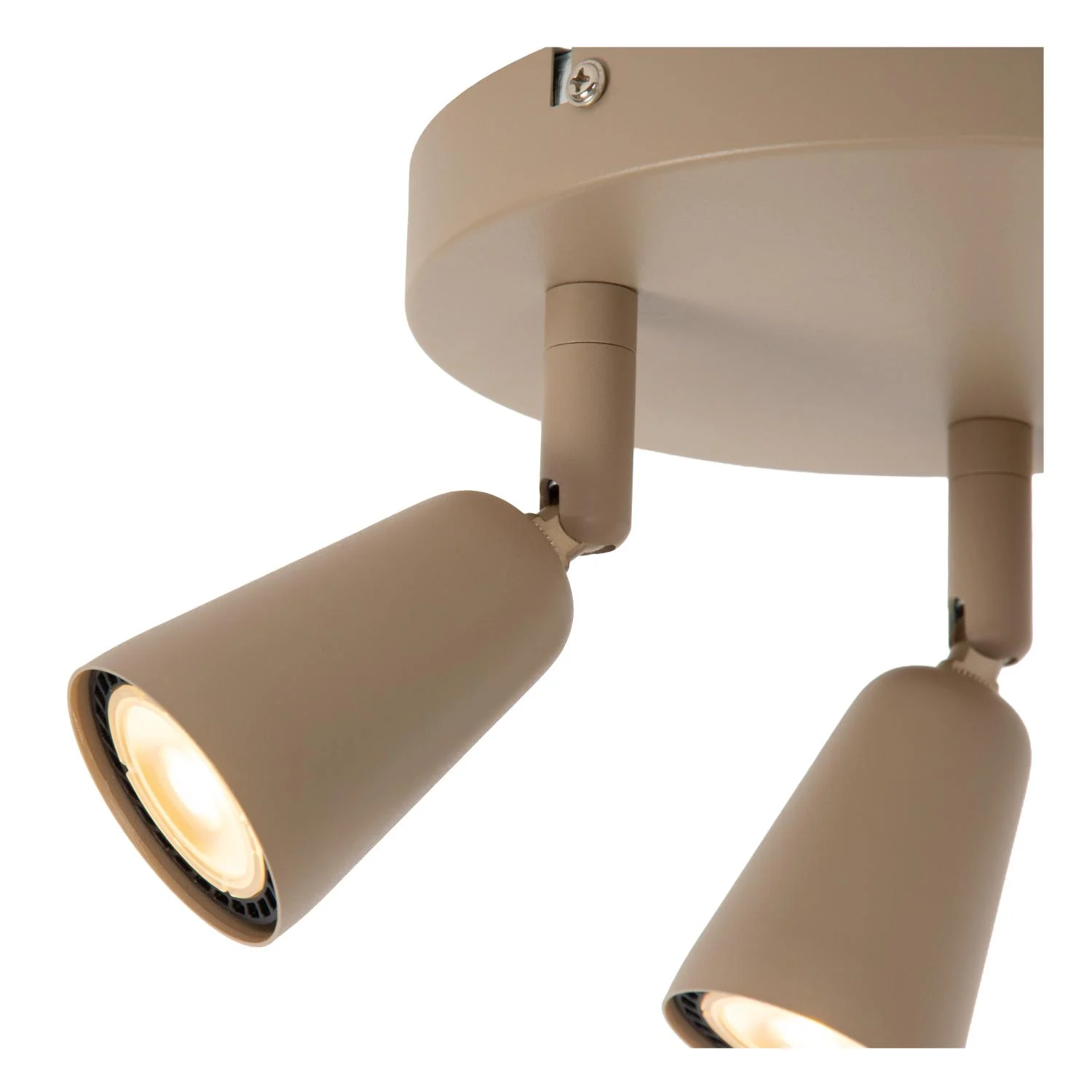 Lucide TIANA - Stropnu00e9 reflektory - 3xGU10 - Taupe | Essential