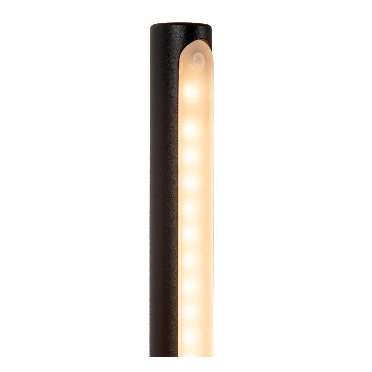 Lucide FINAN - Nu00e1stennu00e9 svetlo - LED - 1x6W 2700K - s USB nabu00edjacu00edm bodom - u010dierna