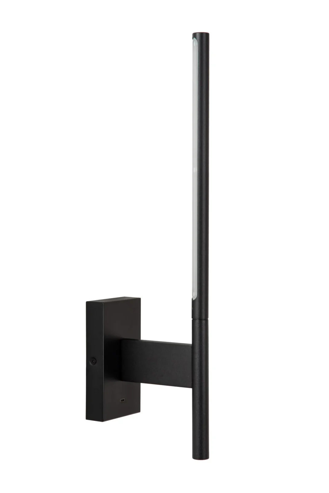 Lucide FINAN - Nu00e1stennu00e9 svetlo - LED - 1x6W 2700K - s USB nabu00edjacu00edm bodom - u010dierna