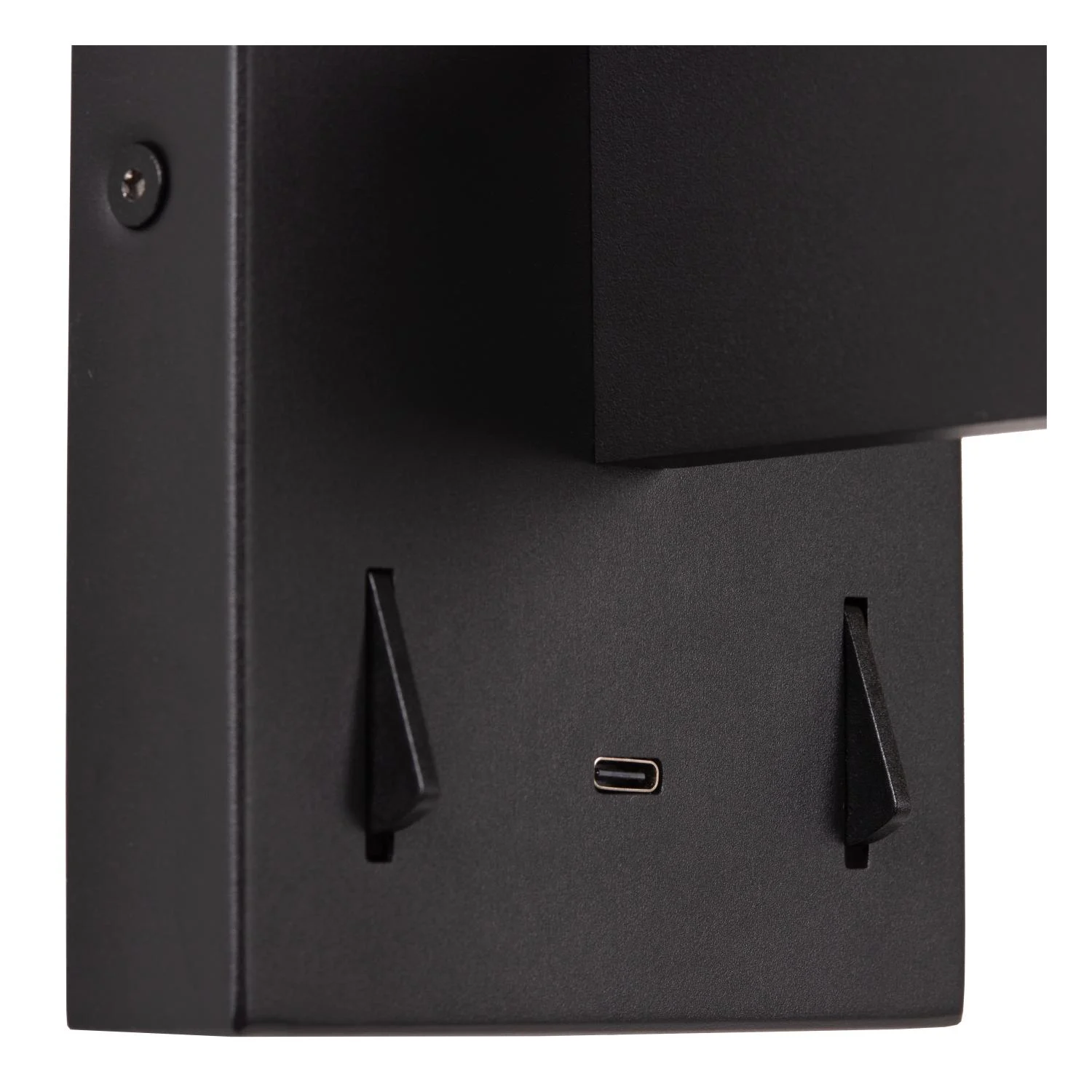 Lucide FINAN - Nu00e1stennu00e9 svetlo - LED - 2700K - S USB nabu00edjacu00edm bodom - u010dierna