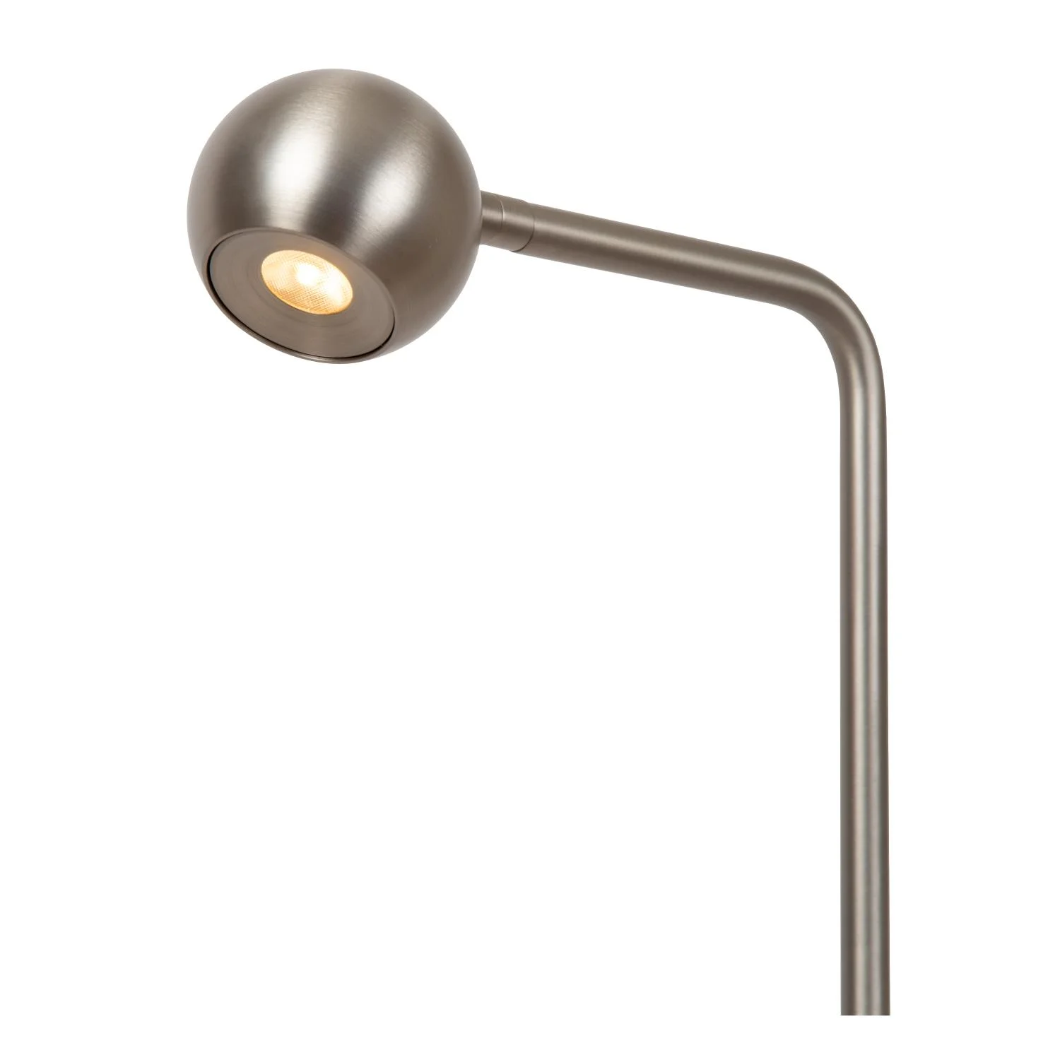 Lucide MONTANA - Stojacia lampa - LED tlmenu00e1 - 1x6,3W 2700K - sivu00e9 u017eelezo | Pru00e9miovu00e9
