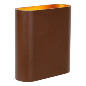 Lucide ATILA - Nu00e1stennu00e9 svetlo Interiu00e9r/Exteriu00e9r - LED tlmenu00e9. - 2x5W 2700K - IP54 - hrdzavohnedu00e9