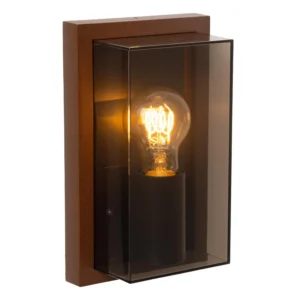 Lucide COZETTE - Nu00e1stennu00e9 svetlo vnu00fatornu00e9/vonkaju0161ie - 1xE27 - IP65 - Rust Brown - Essential