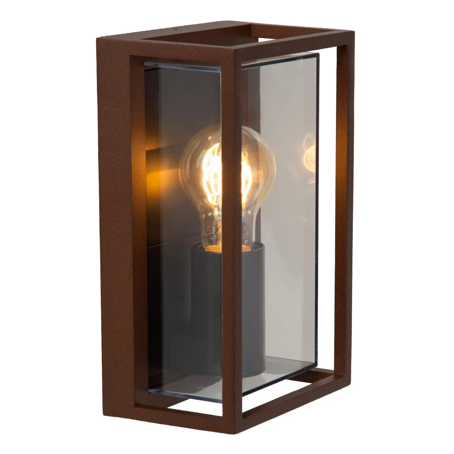 Lucide COZETTE - Nu00e1stennu00e9 svetlo vnu00fatornu00e9/vonkaju0161ie - 1xE27 - IP65 - Rust Brown - Essential