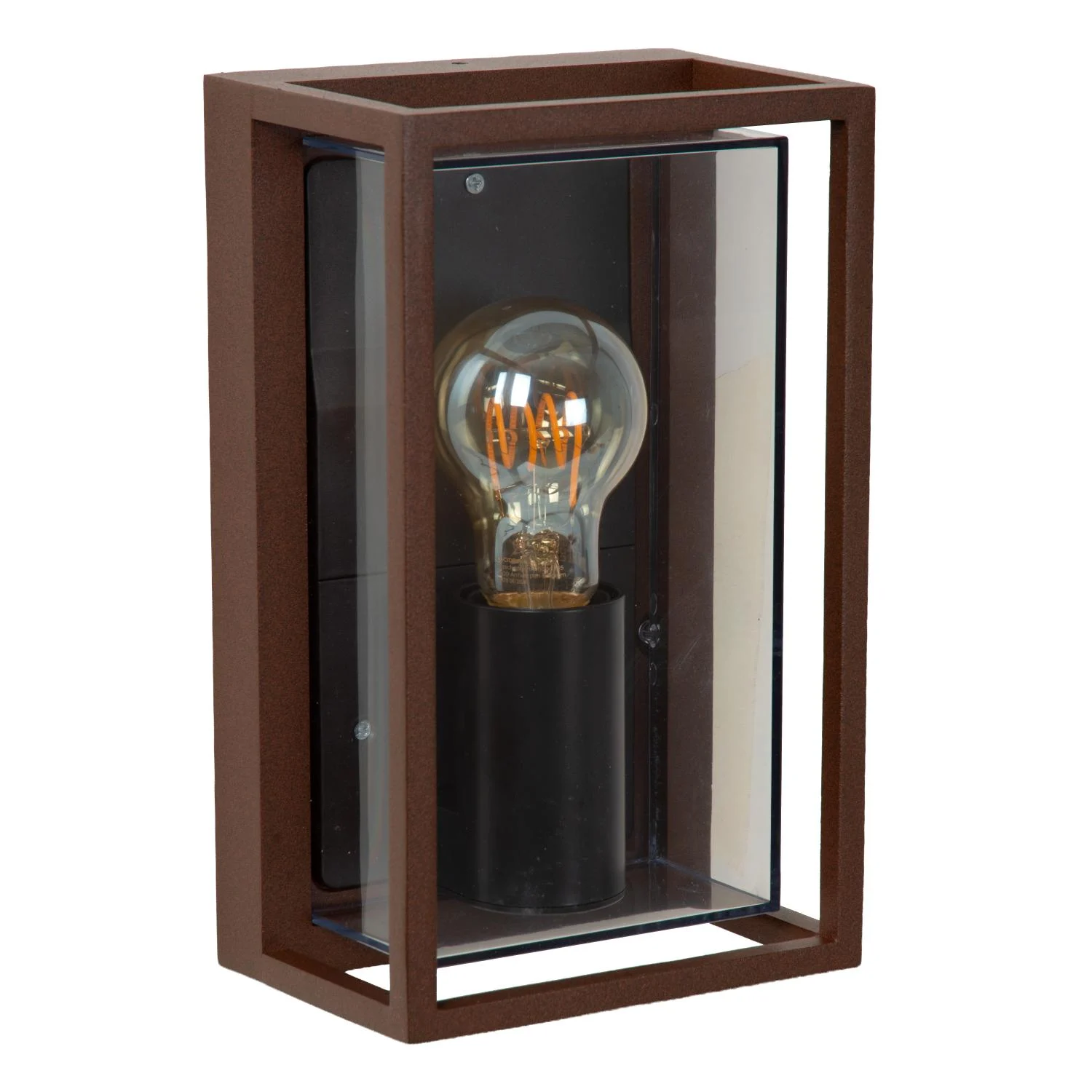 Lucide COZETTE - Nu00e1stennu00e9 svetlo vnu00fatornu00e9/vonkaju0161ie - 1xE27 - IP65 - Rust Brown - Essential