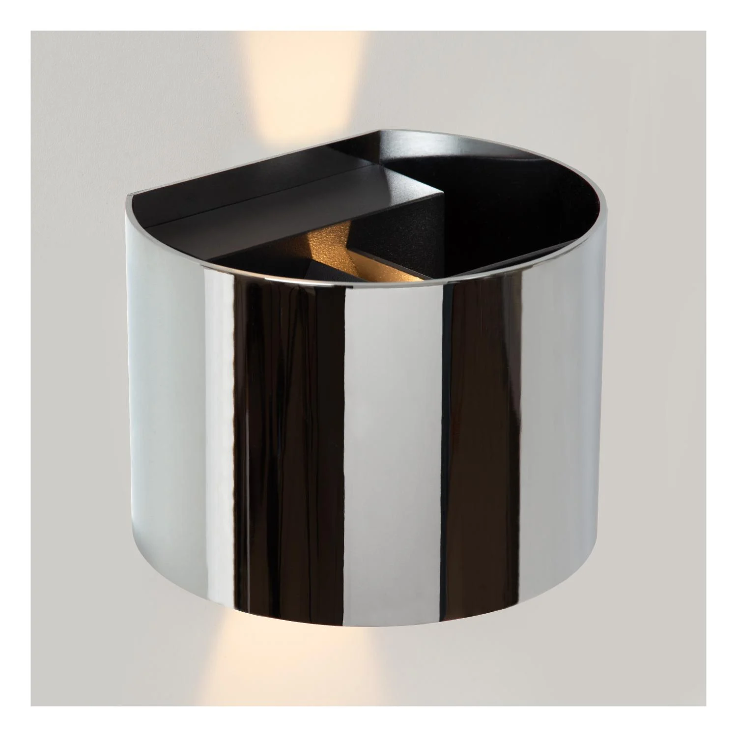 Lucide ARMIN - Nu00e1stennu00fd reflektor / nu00e1stennu00e9 svetlo Ku00fapeu013eu0148a - LED Dim. - CCT - 2x3,5W 2200K/3000K - IP65 - chru00f3m - Essential