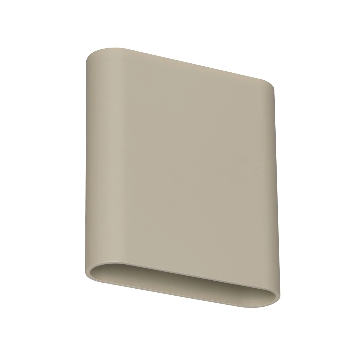 Lucide ATILA II - Wall light Indoor/Outdoor - LED Dim. - CCT - 2x5W 2200K/3000K - IP54 - Taupe - Essential