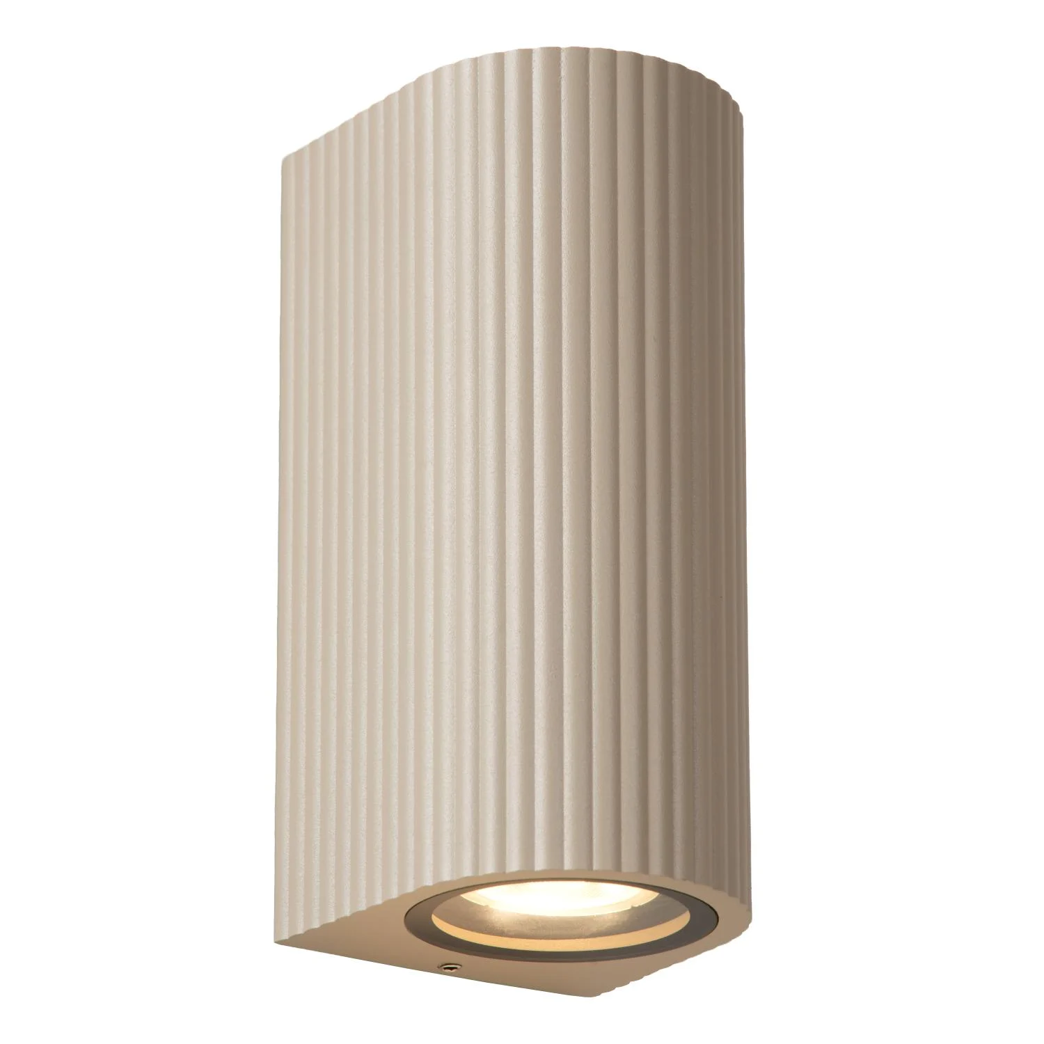 Lucide ANGELINA - Nu00e1stennu00fd reflektor / nu00e1stennu00e9 svetlo vnu00fatornu00e9/vonkaju0161ie - 2xGU10 (MR16) - IP65 - Taupe - Essential