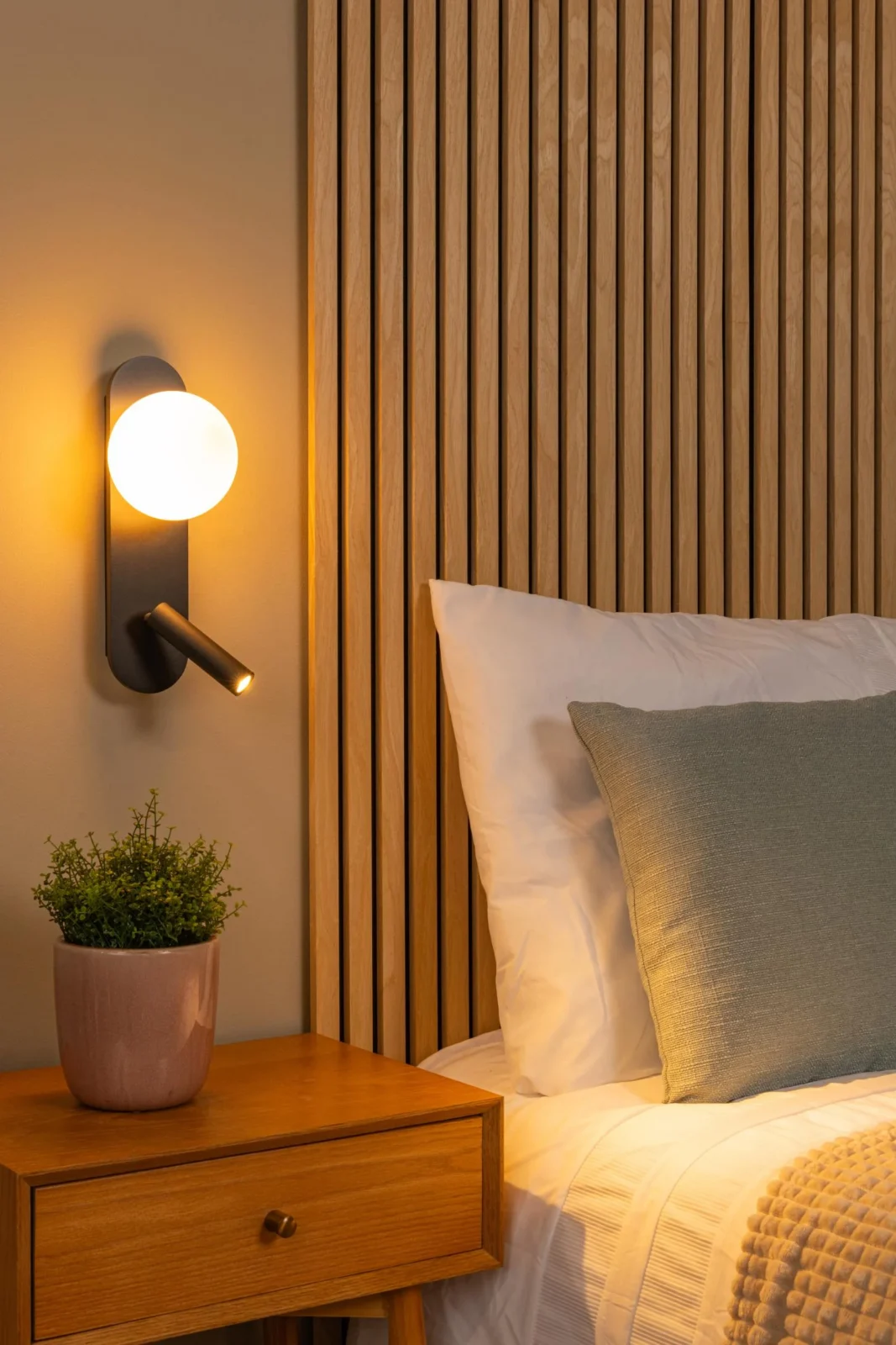 Lucide KELLY - Lampa pri poste / nu00e1stennu00e9 svetlo - LED - 1x3,5W 3000K - u010dierna