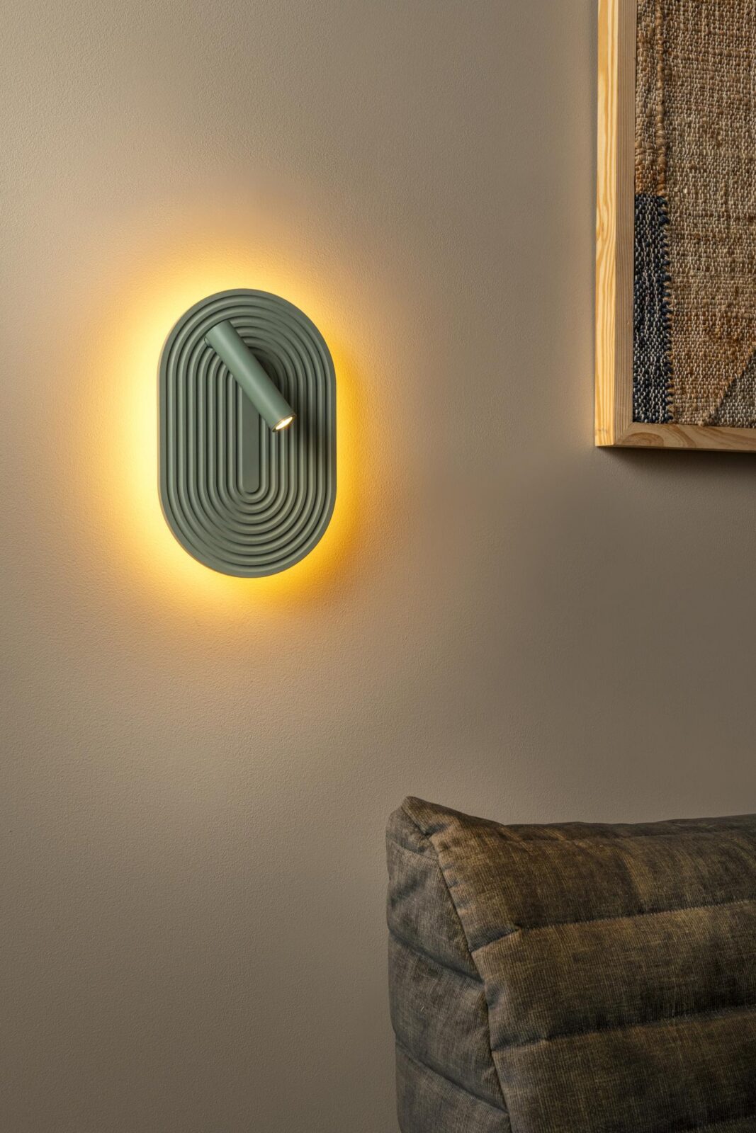 Lucide CARMINO - Nu00e1stennu00e9 svetlo - LED - 2700K - Zelenu00e1 | Essential
