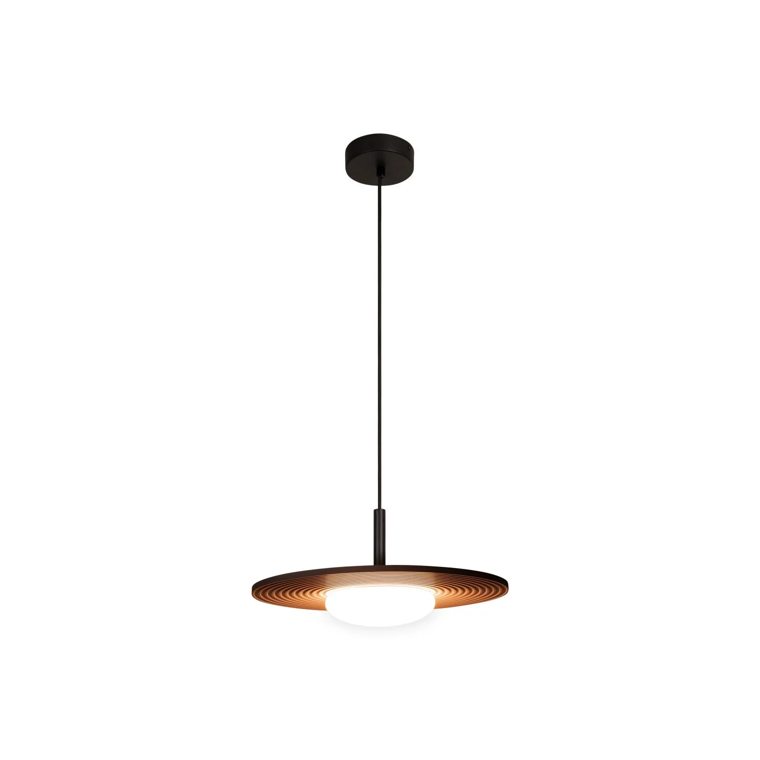 Lucide CARMINO - Zu00e1vesnu00e9 svetlo - u00d8 38,7 cm - LED - 1x8W 2700K - Terakota | Essential