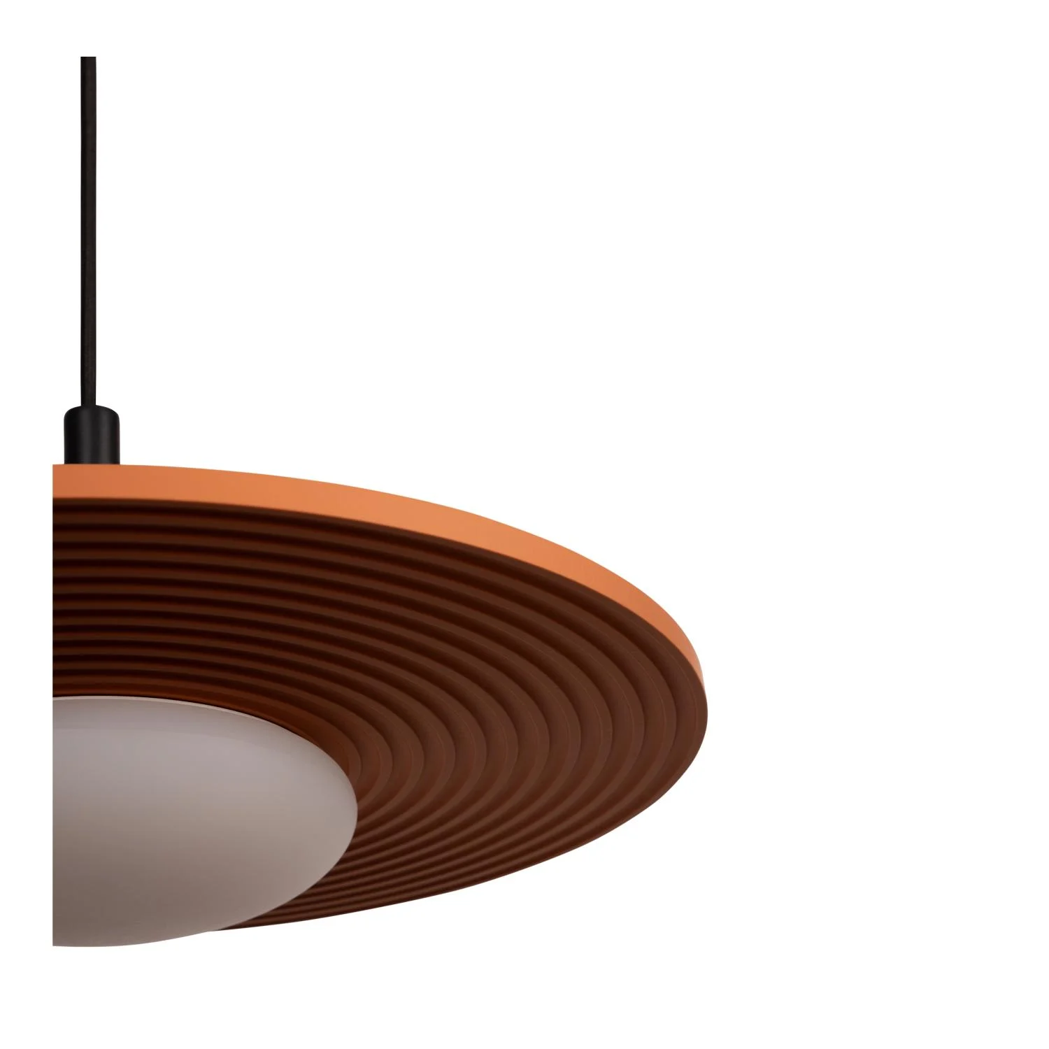 Lucide CARMINO - Zu00e1vesnu00e9 svetlo - u00d8 38,7 cm - LED - 1x8W 2700K - Terakota | Essential