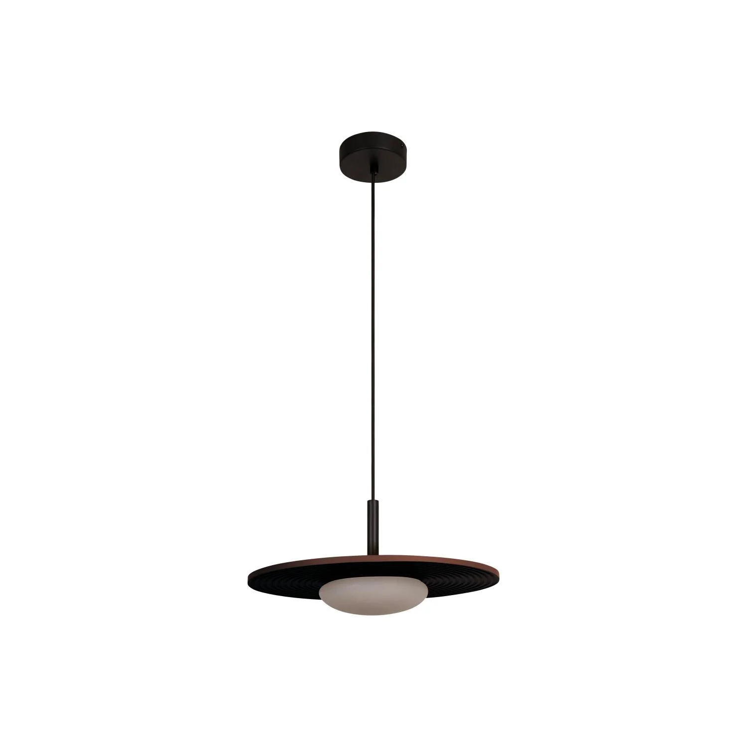Lucide CARMINO - Zu00e1vesnu00e9 svetlo - u00d8 38,7 cm - LED - 1x8W 2700K - Terakota | Essential
